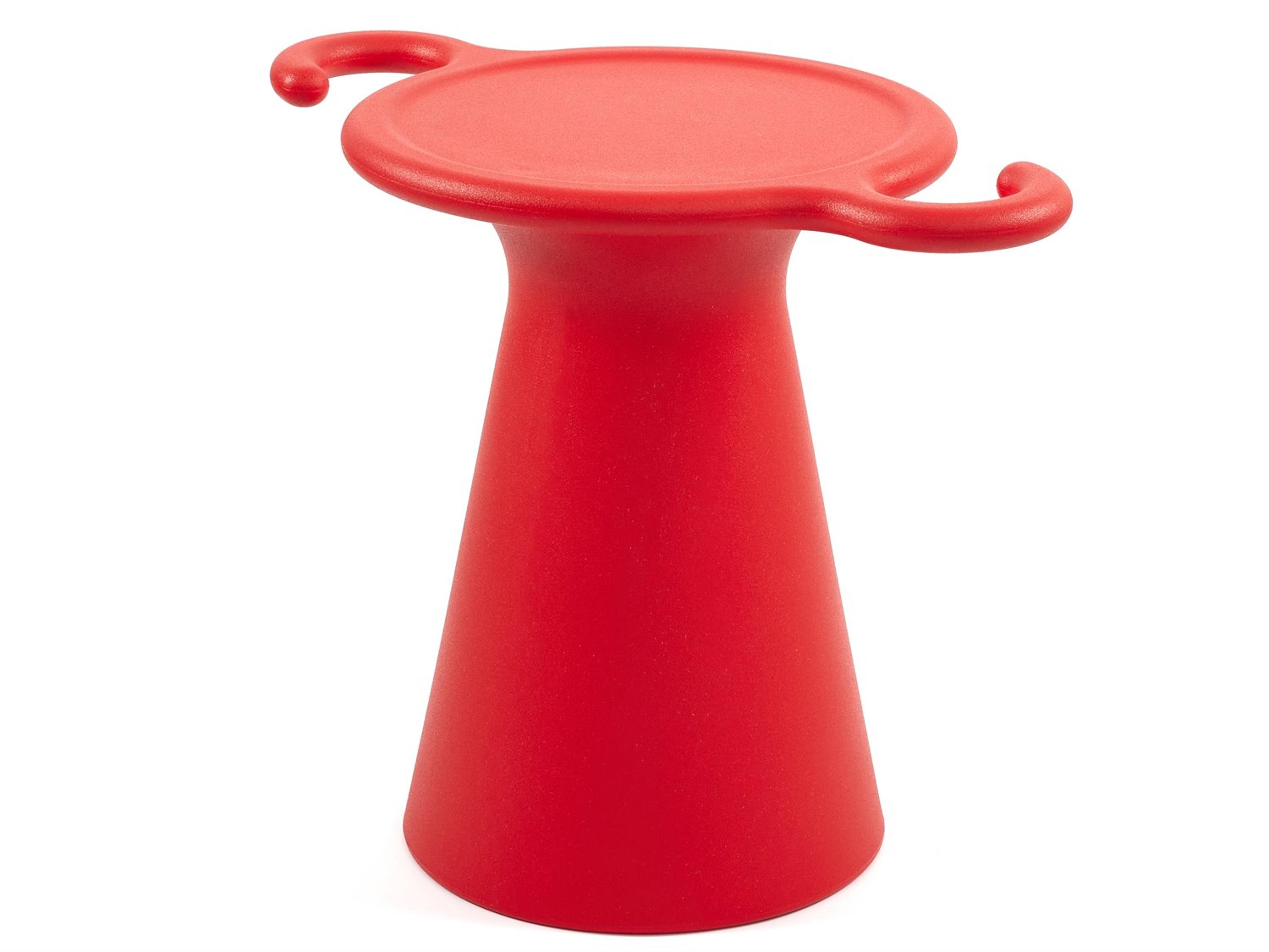 SOS Stool / Side Table - Red