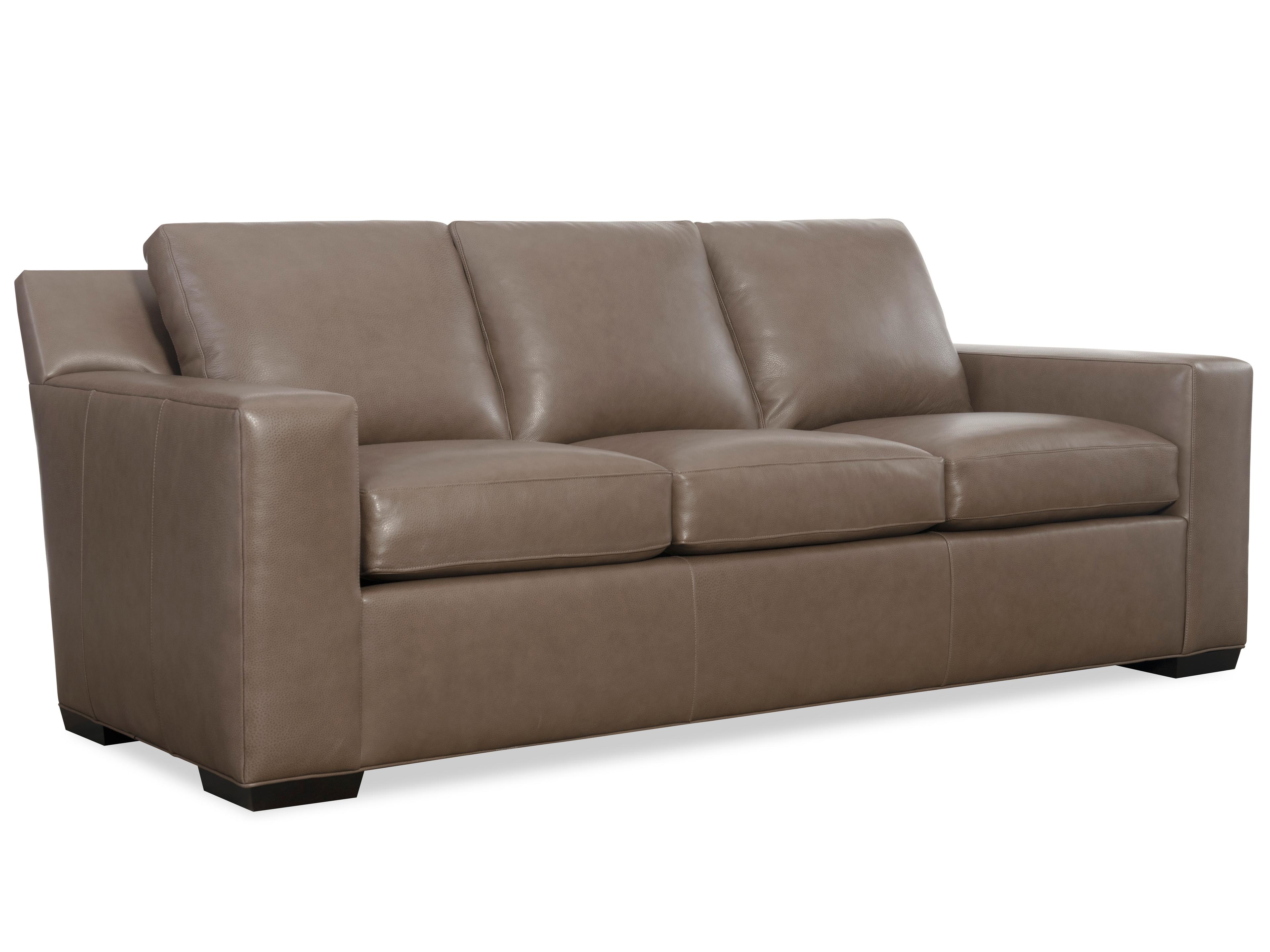 H&M Home Octavius Fergus Truffle Leather Sofa
