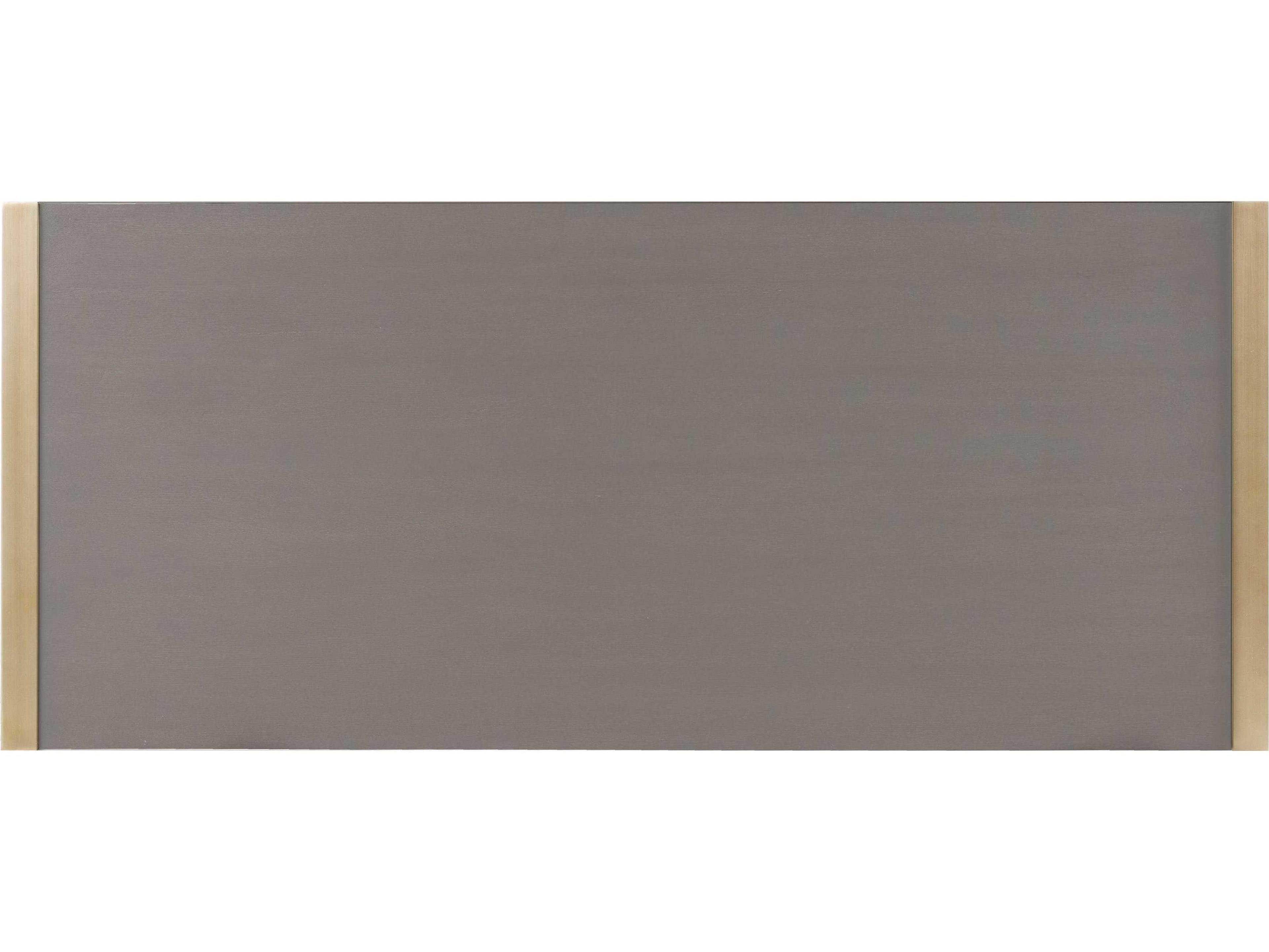 Luxecor Heritage Midnight With Glass Brown Oak Wood Writing Desk