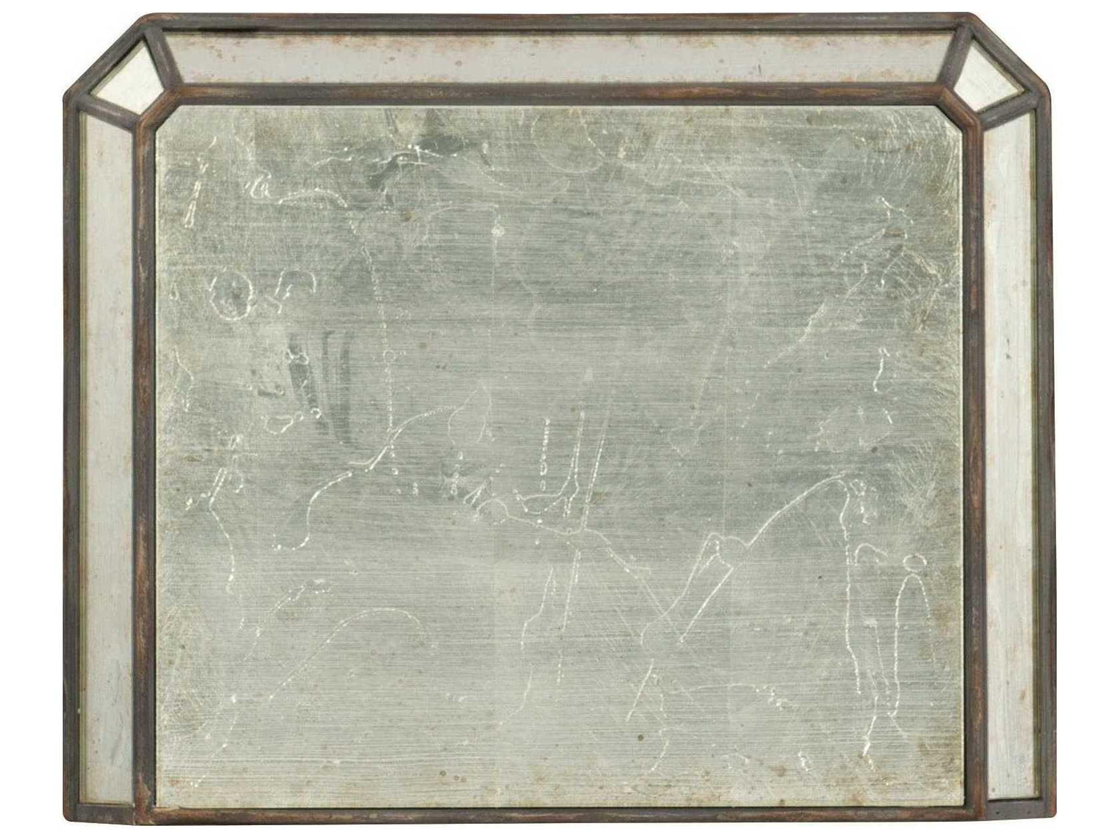 Luxecor Heritage Mirrored 3-Drawers Cedar Wood Nightstand