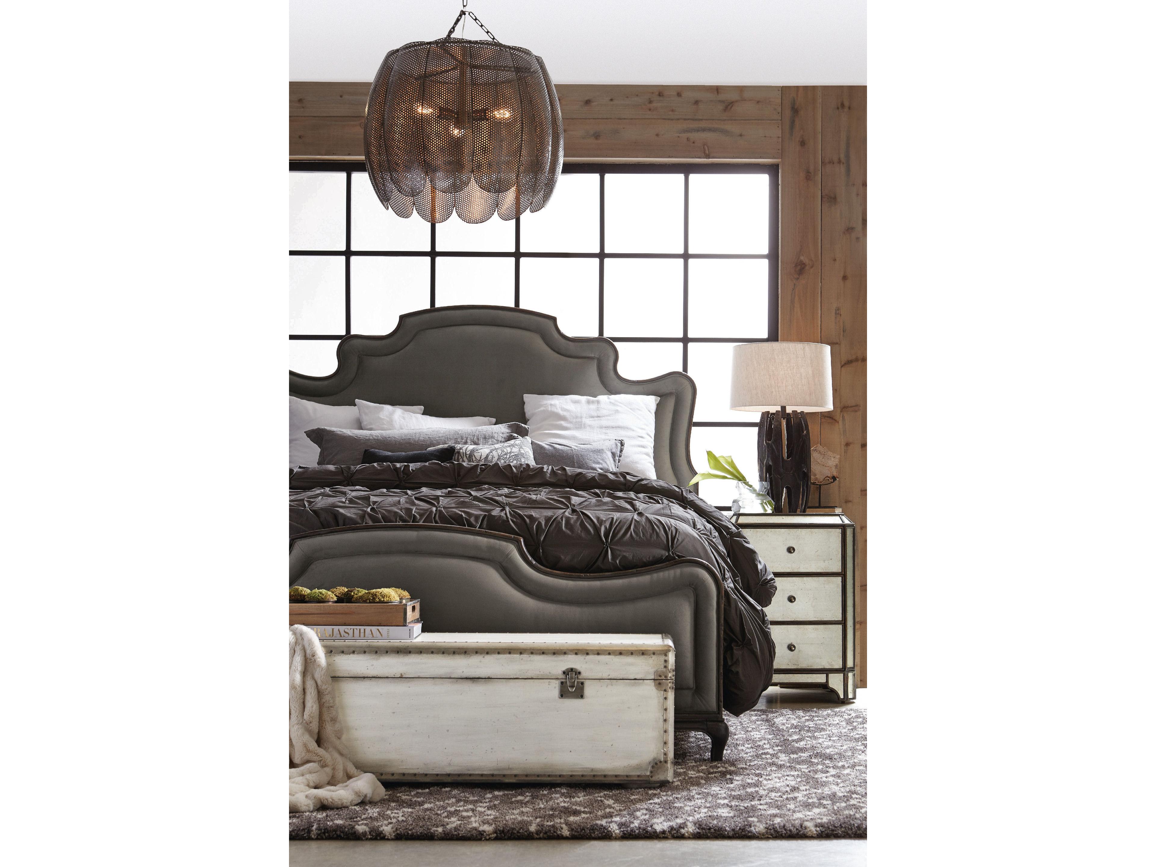 Luxecor Heritage Mirrored 3-Drawers Cedar Wood Nightstand