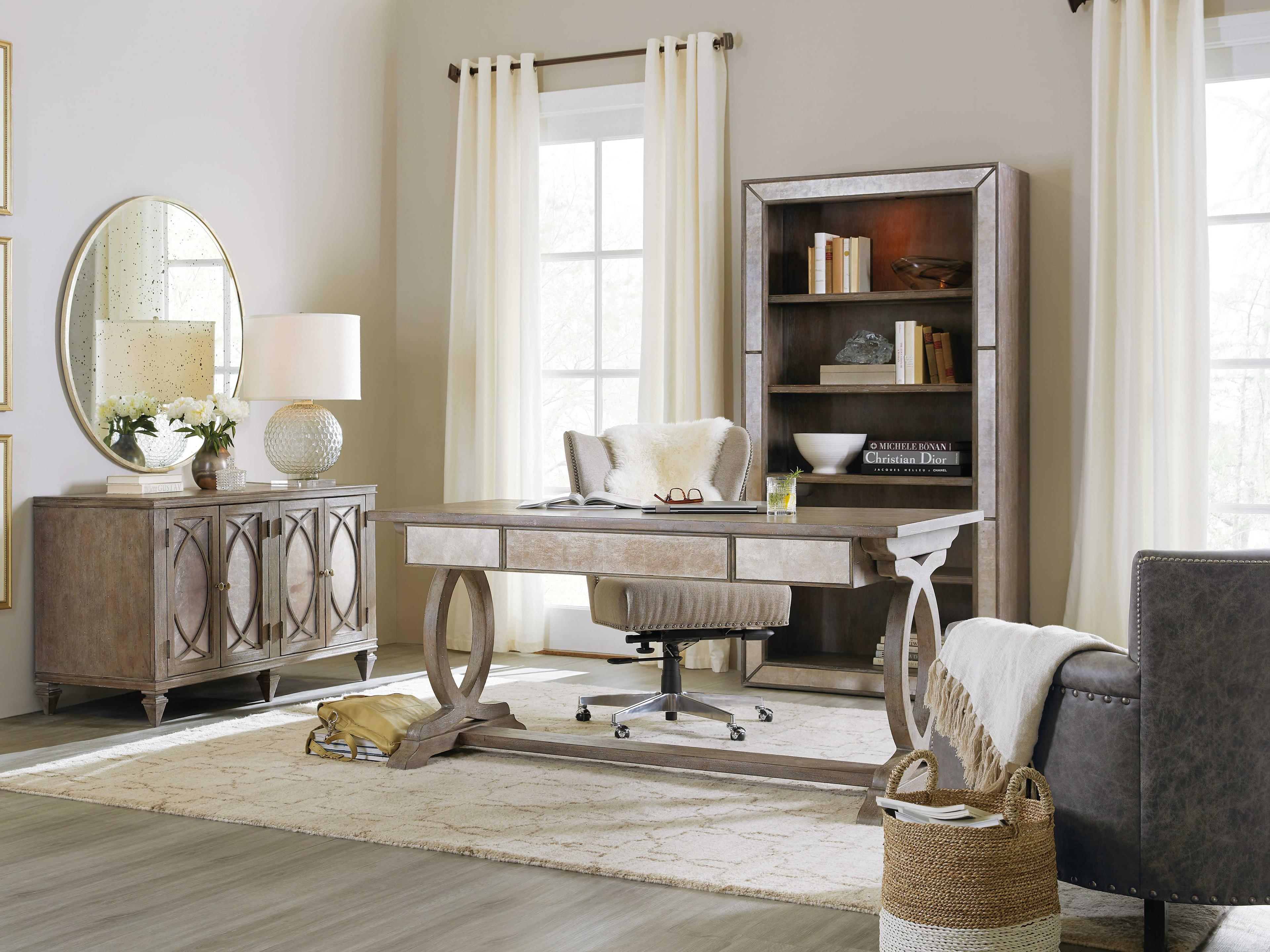 Hooker Furniture Light Wood Bookcase