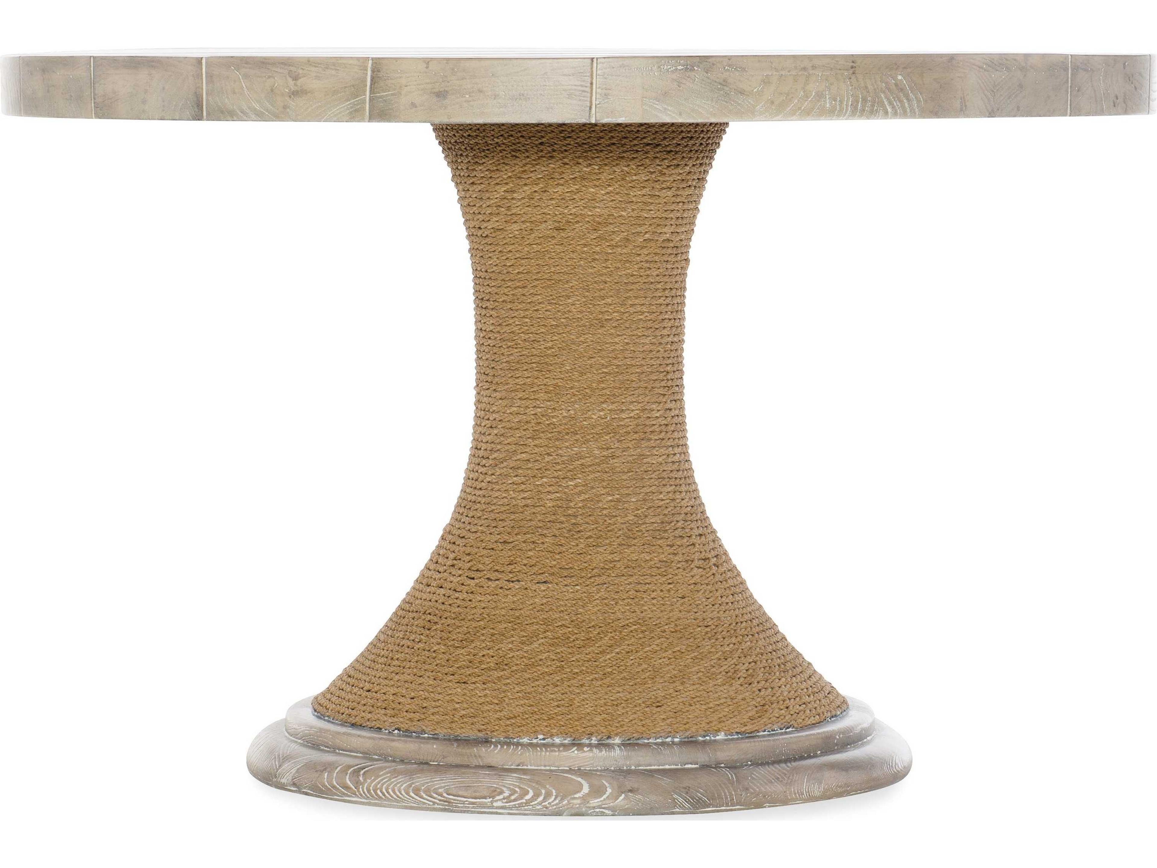 Luxecor Heritage Round Light Wood Dining Table