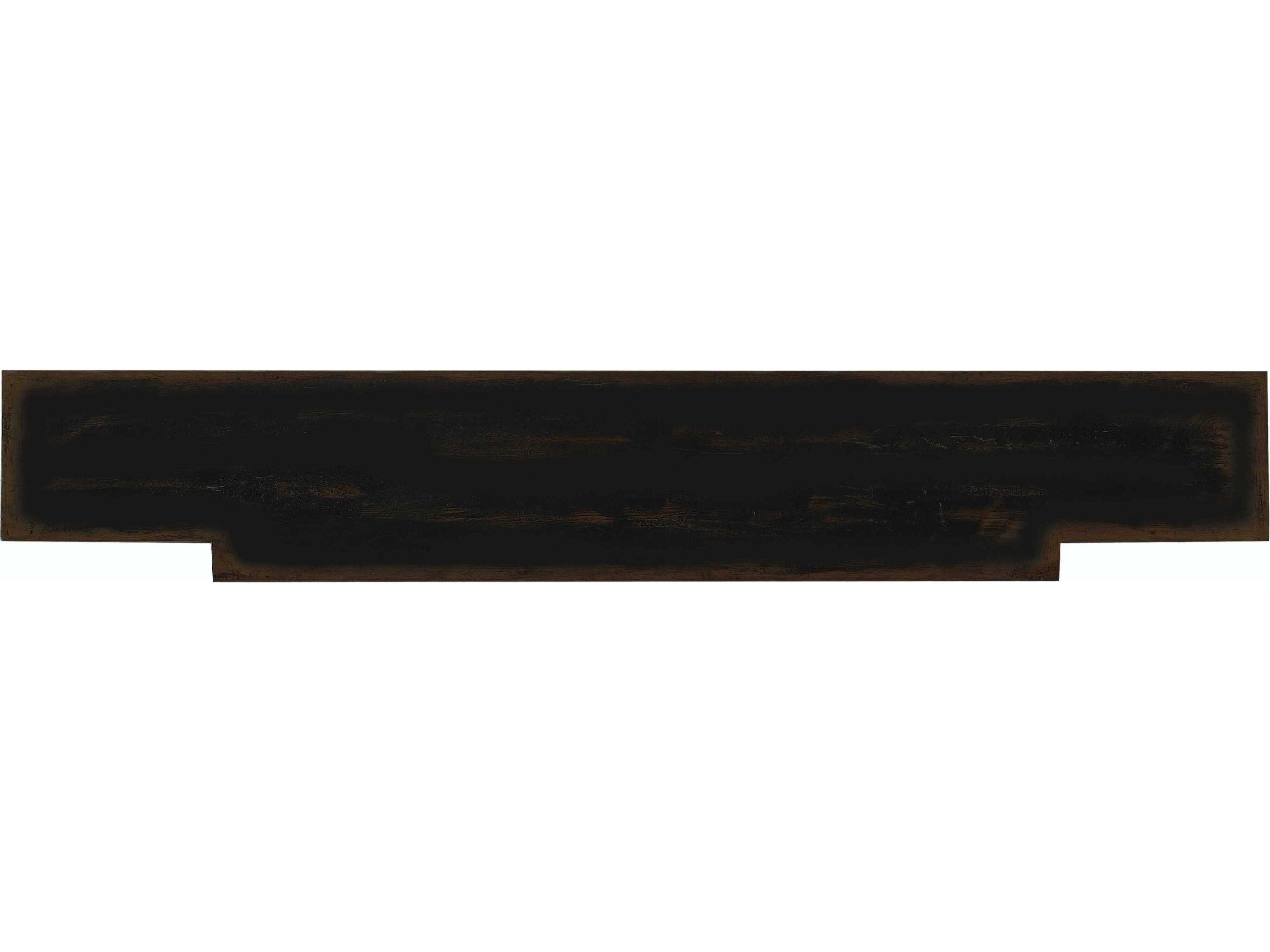 Luxecor Heritage Rectangular Wood Black Console Table