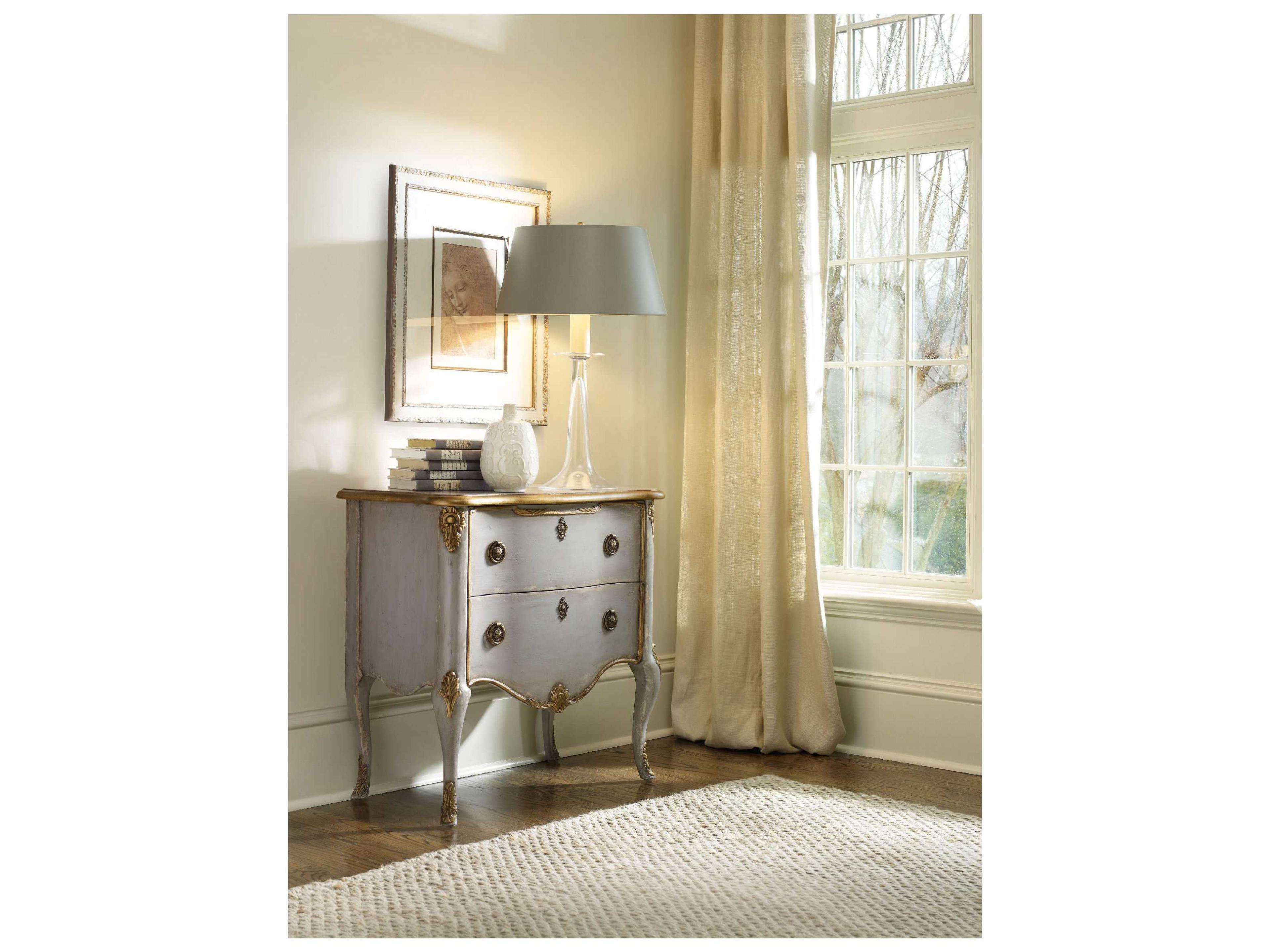 Luxecor Gray Poplar Wood Accent Chest