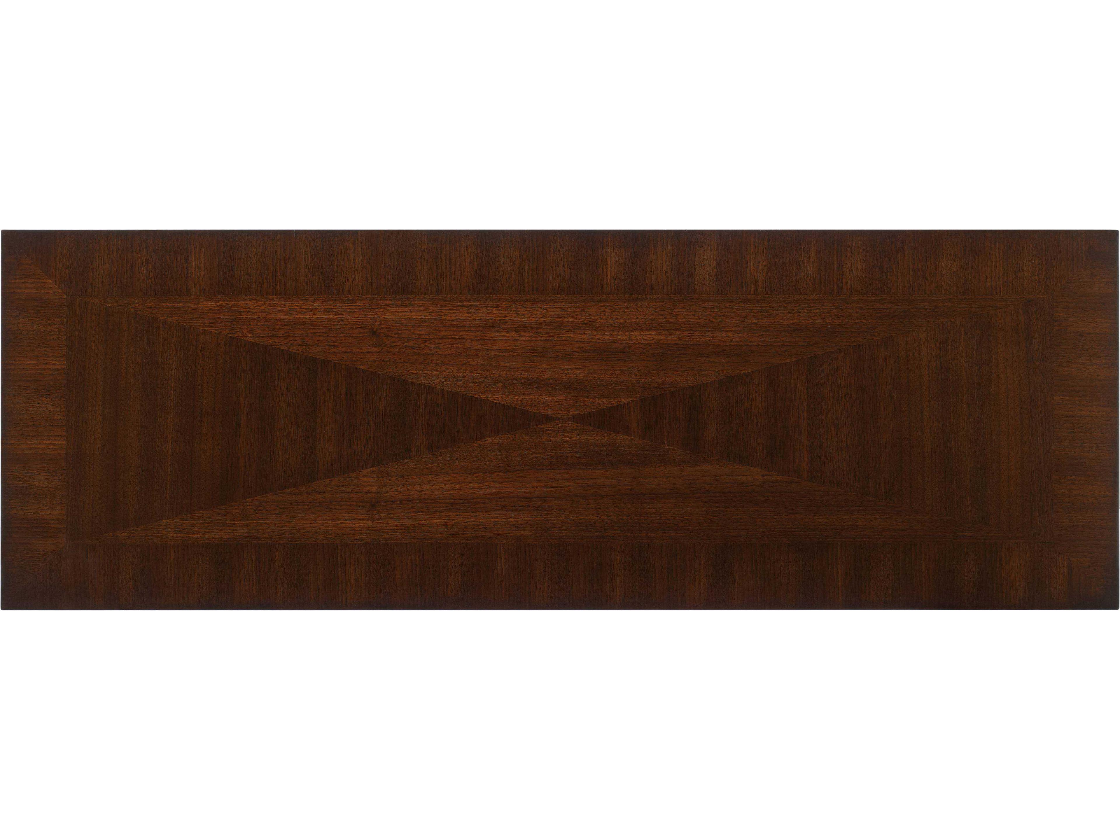 Luxecor Heritage Rectangular Dark Wood Console Table