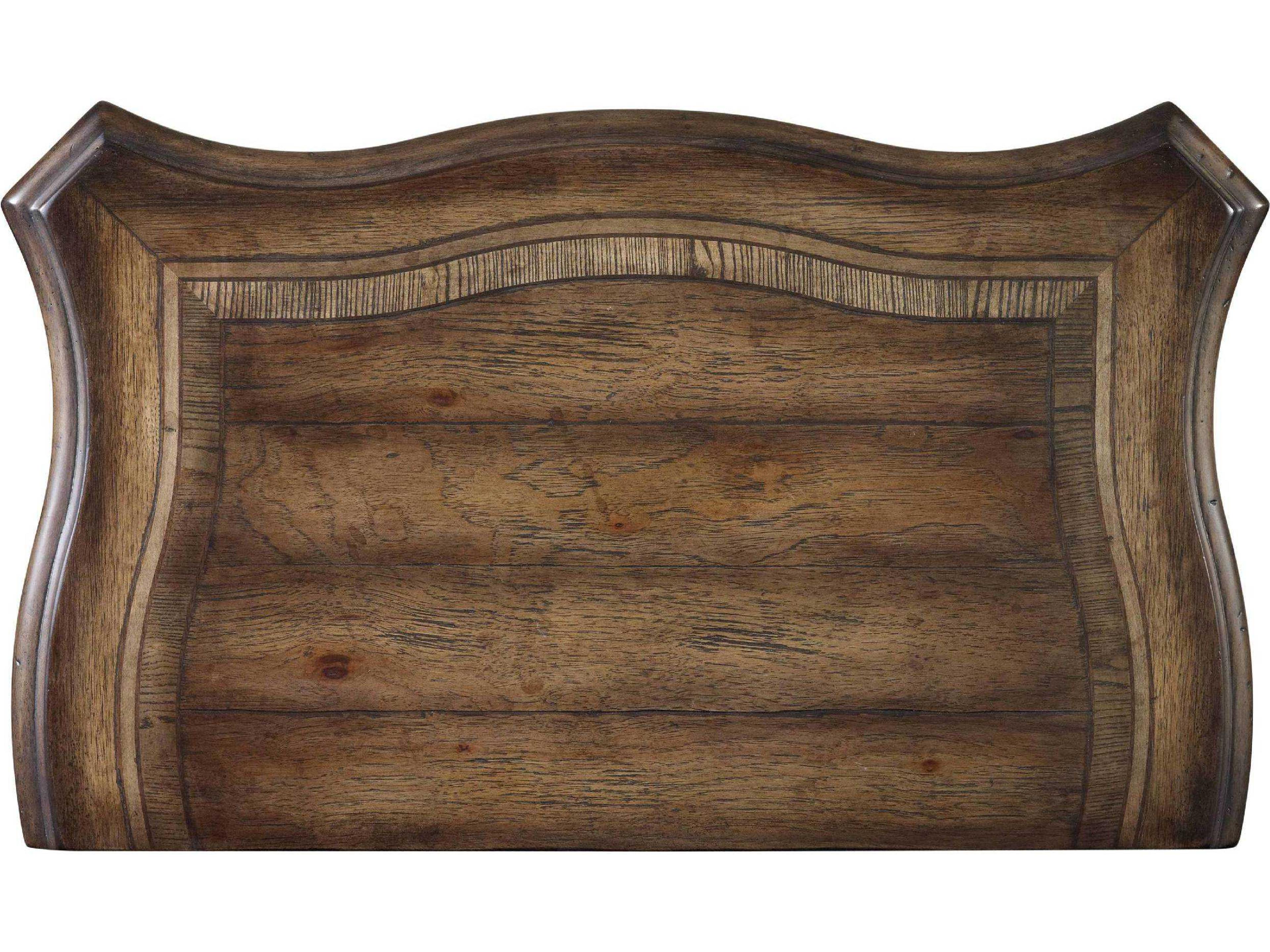 Luxecor Heritage 3-Drawers Brown Hardwood Nightstand