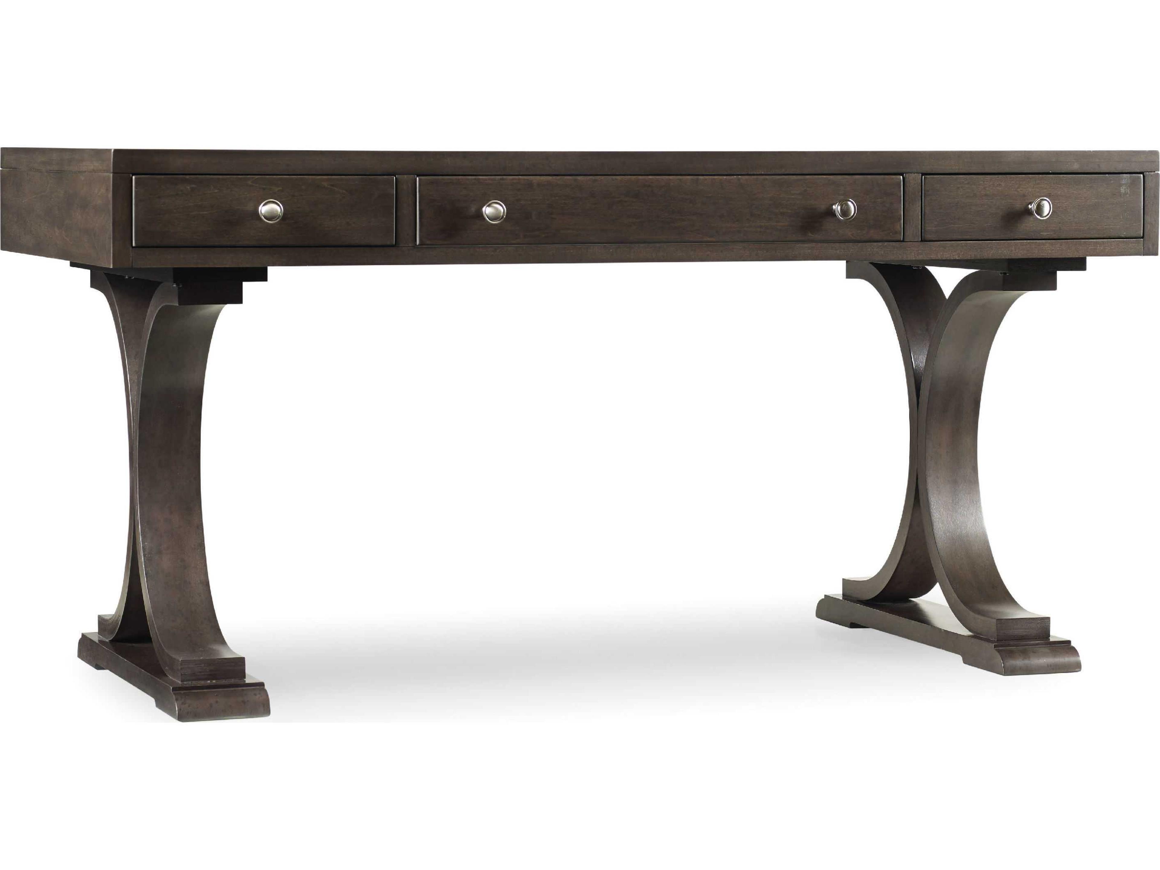 South Park Gray Hardwood Writing Desk