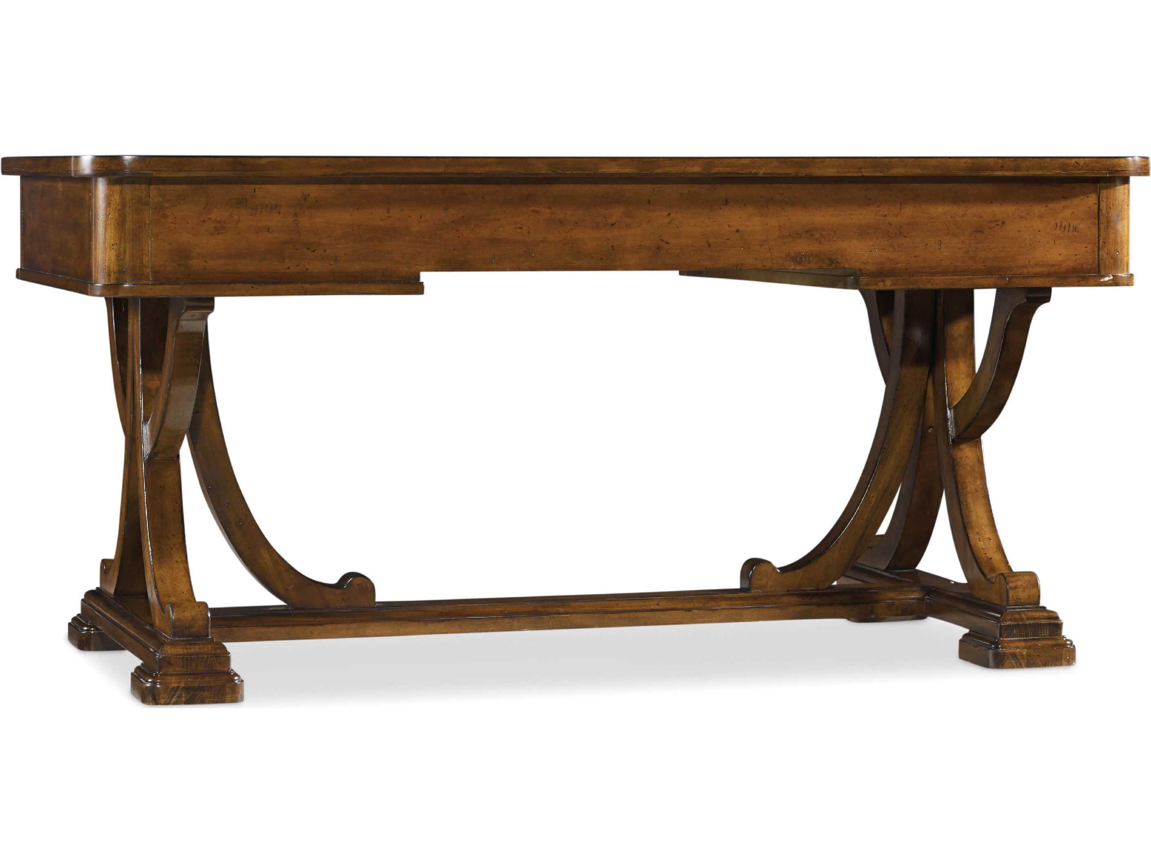 Luxecor Heritage Wood Brown Alder Secretary Desk
