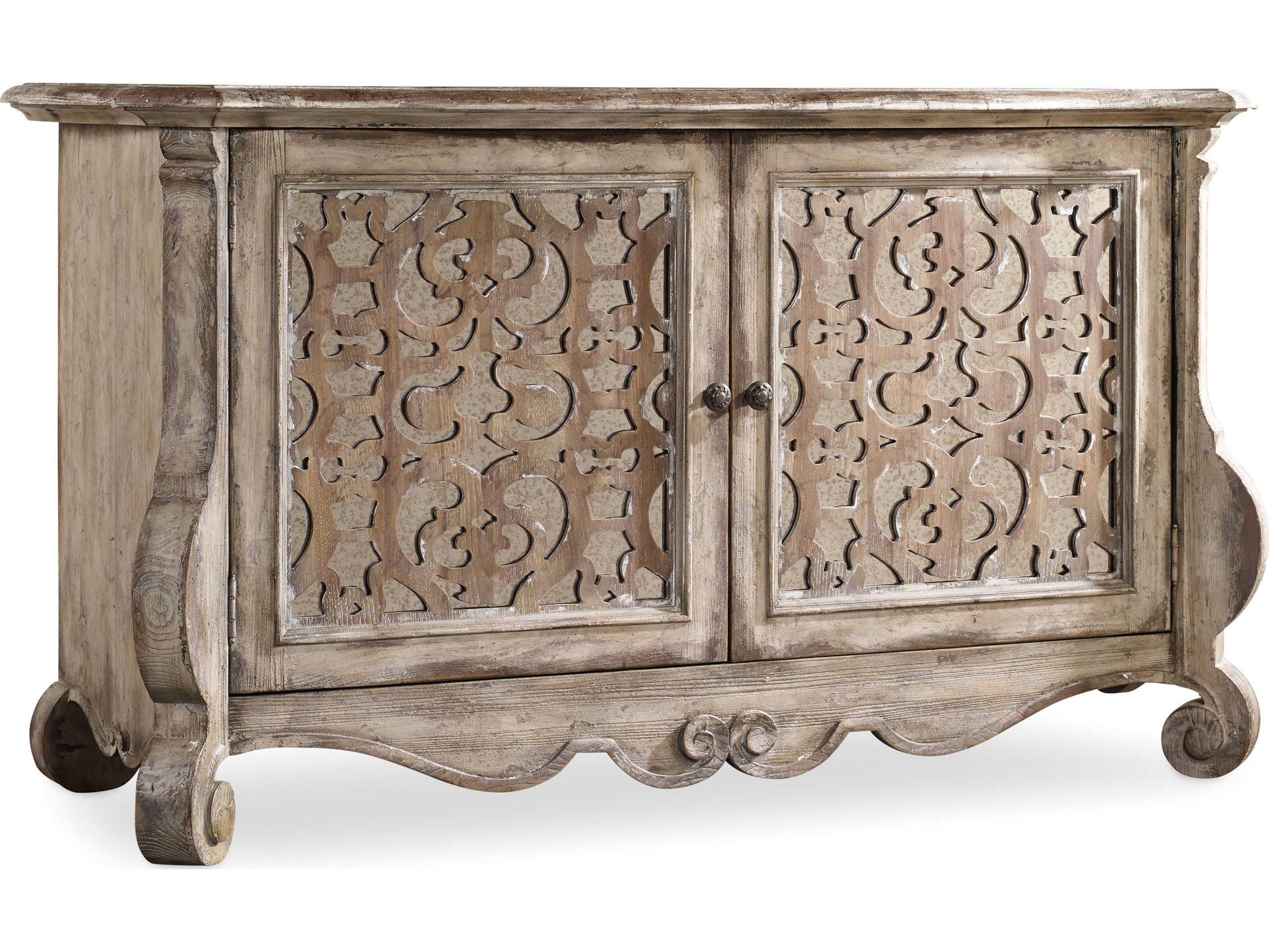 Luxecor Heritage 59" 23" Hardwood Light Wood Sideboard