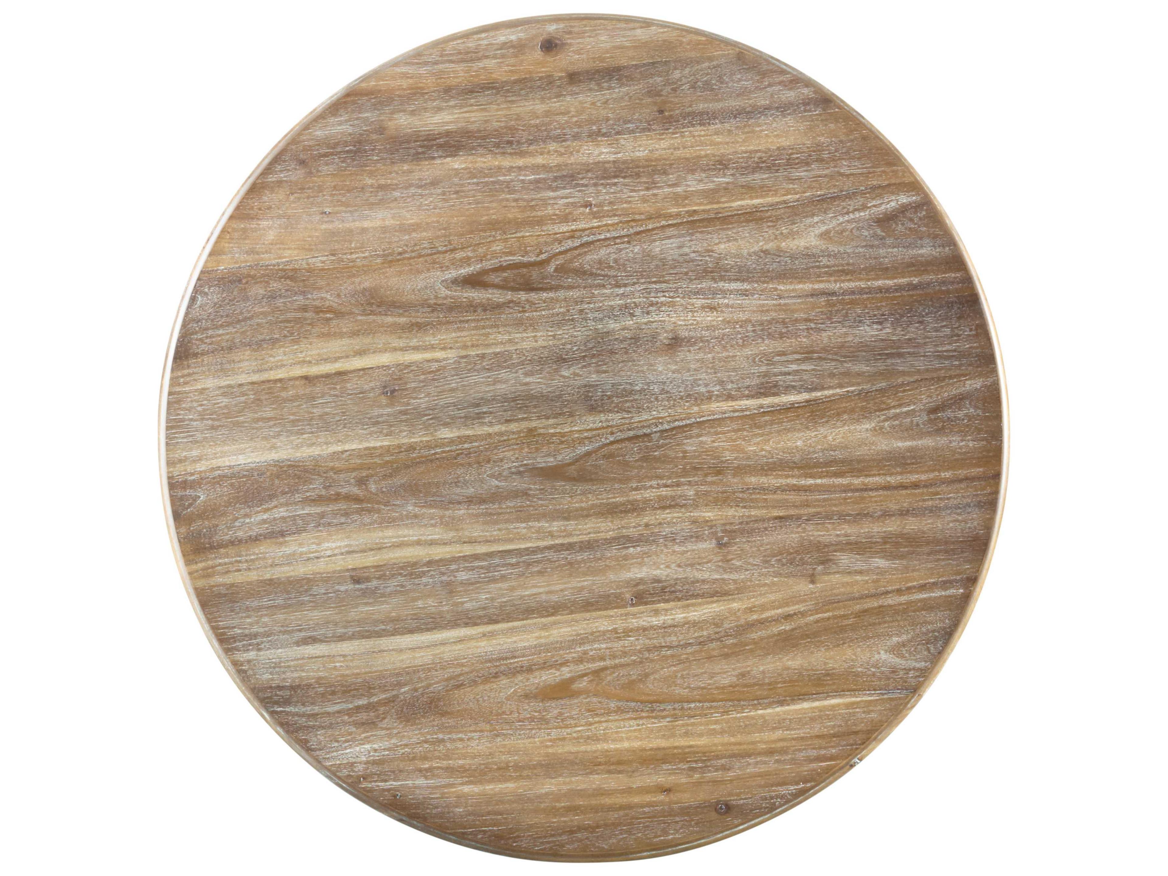 Luxecor Heritage Round Wood Dining Table