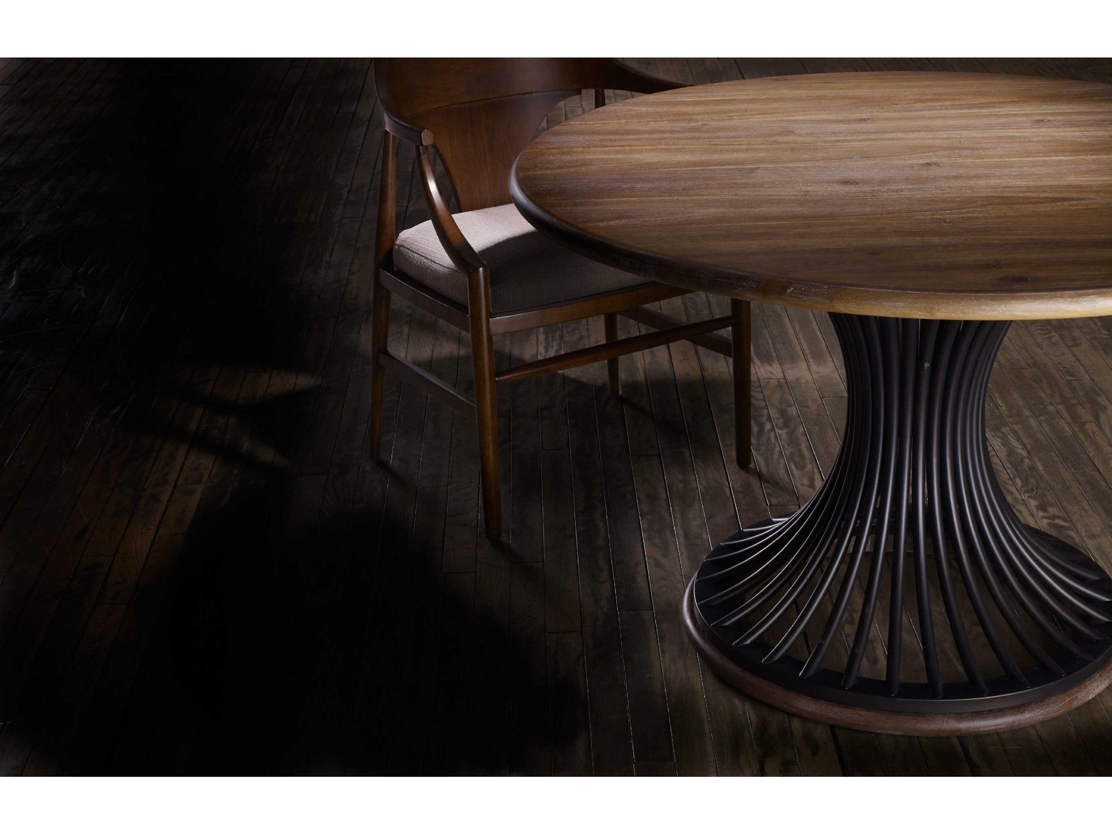 Luxecor Heritage Round Wood Dining Table