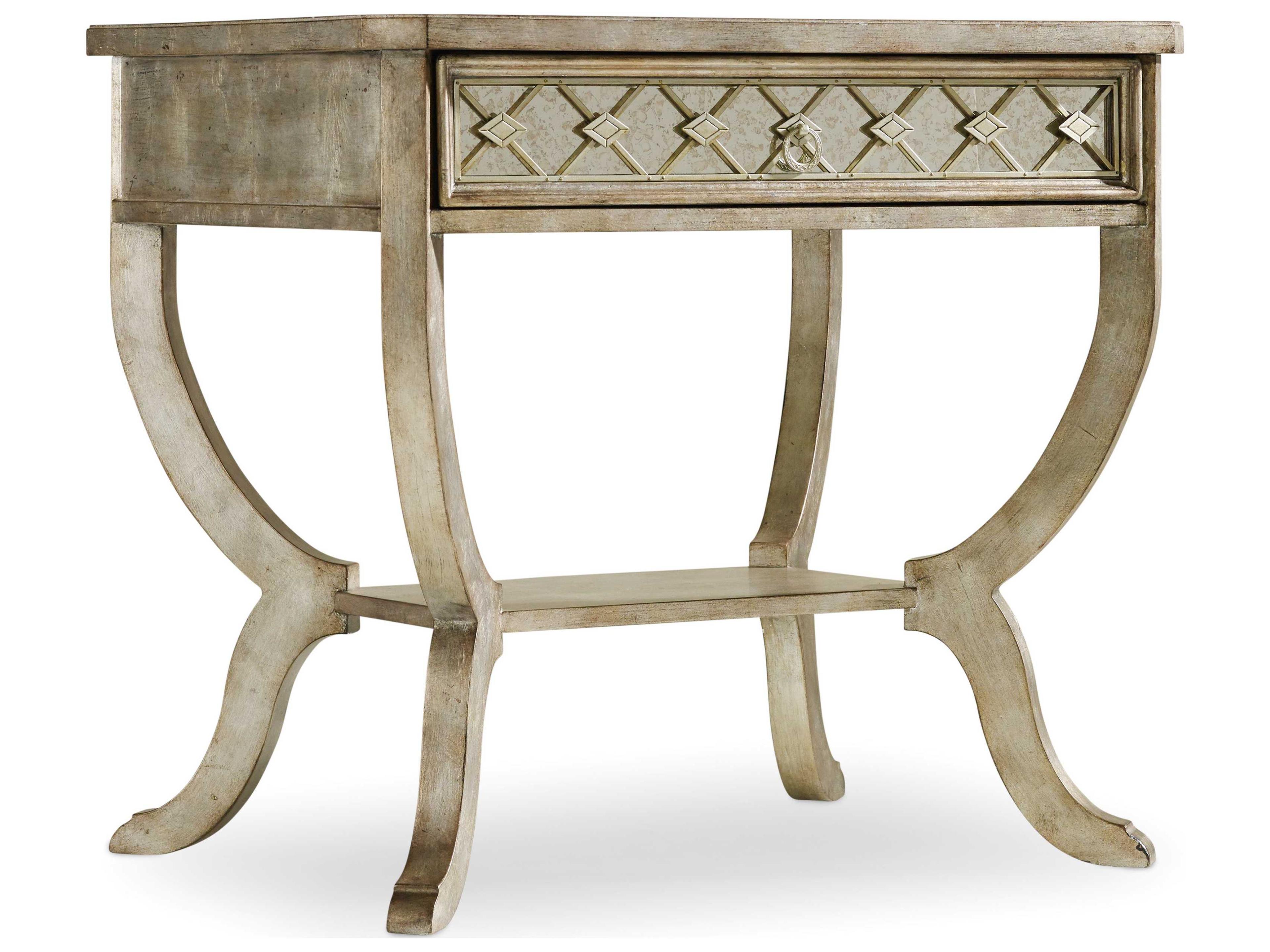 Sanctuary 1-Drawer Hardwood Nightstand