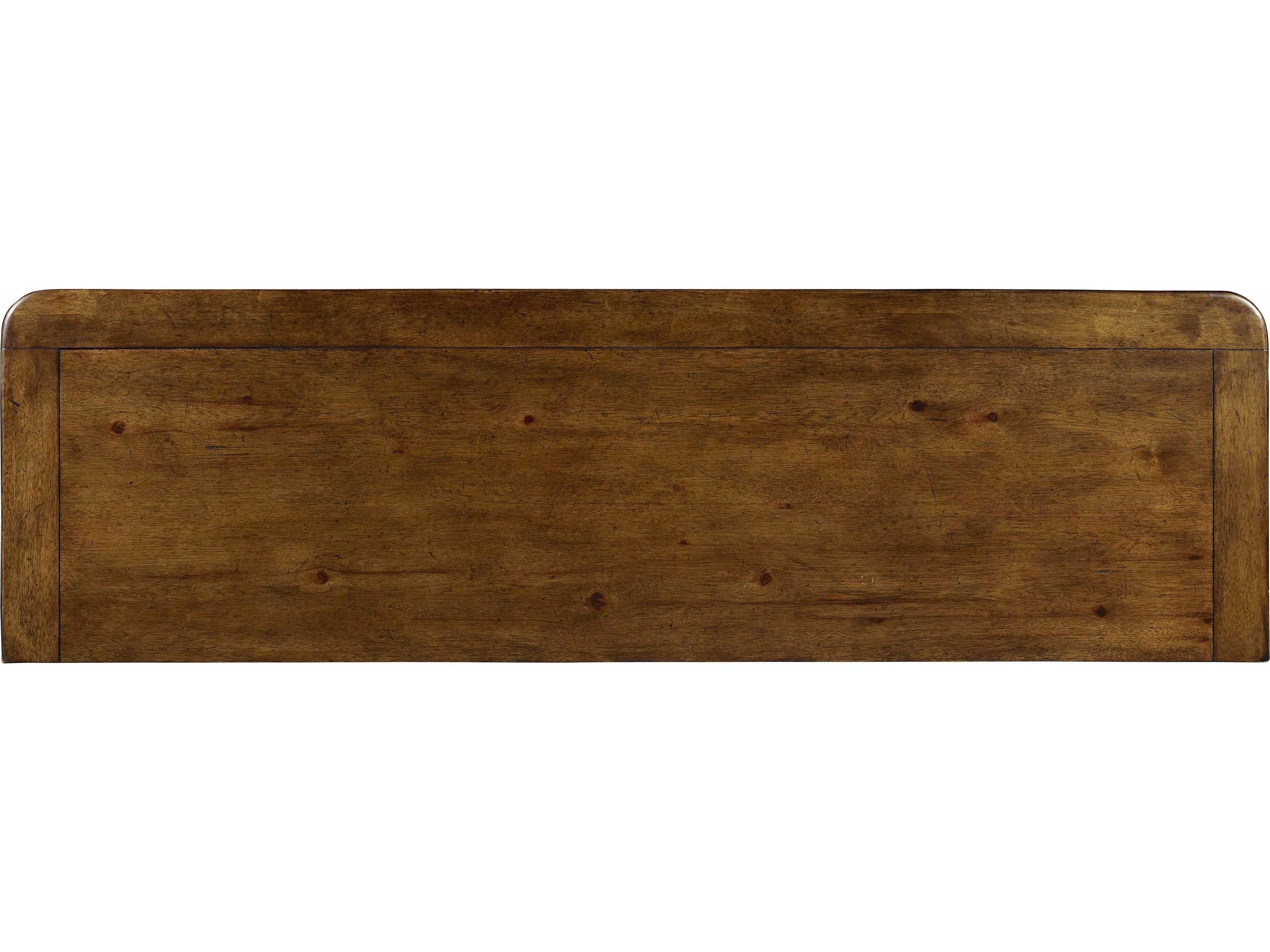 Luxecor Heritage 9-Drawers Brown Rubberwood Double Dresser