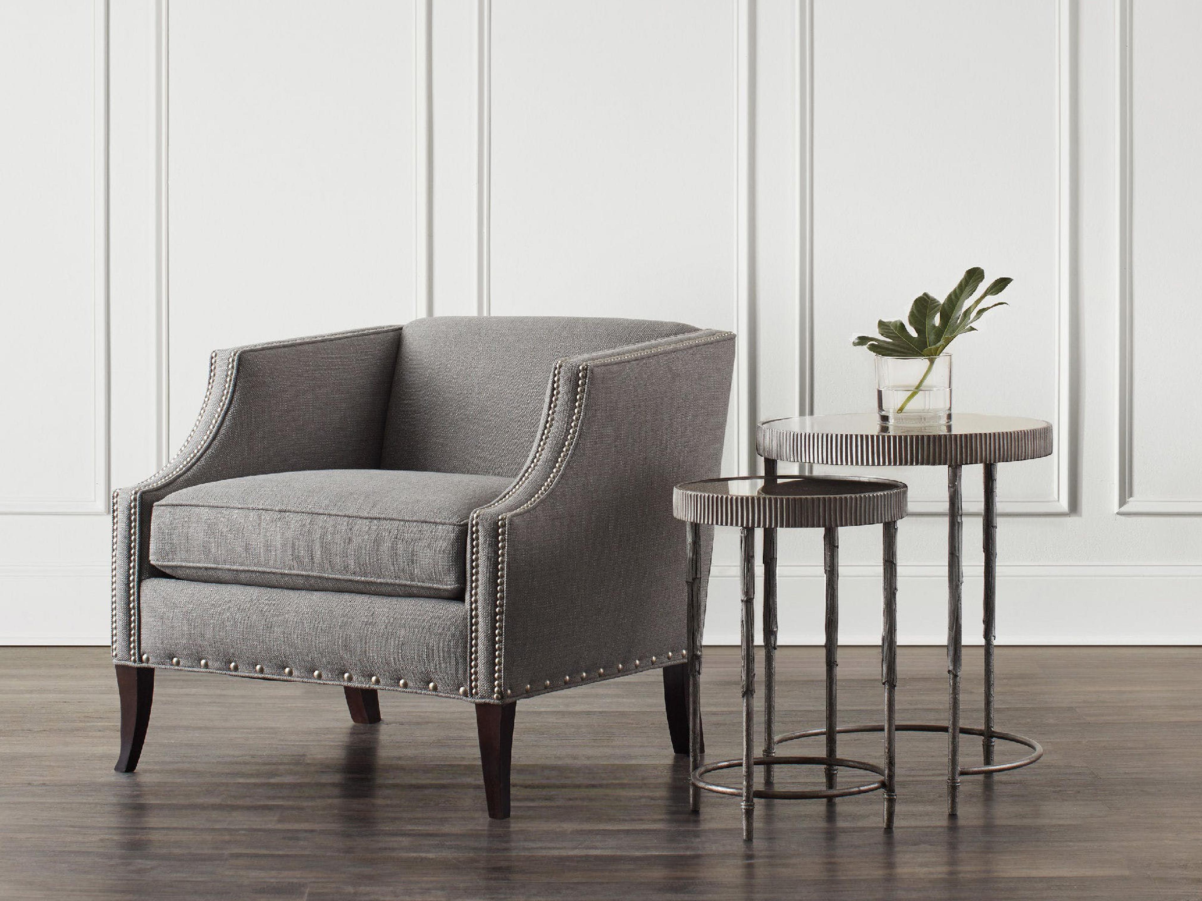 Hooker Furniture Round Silver End Table