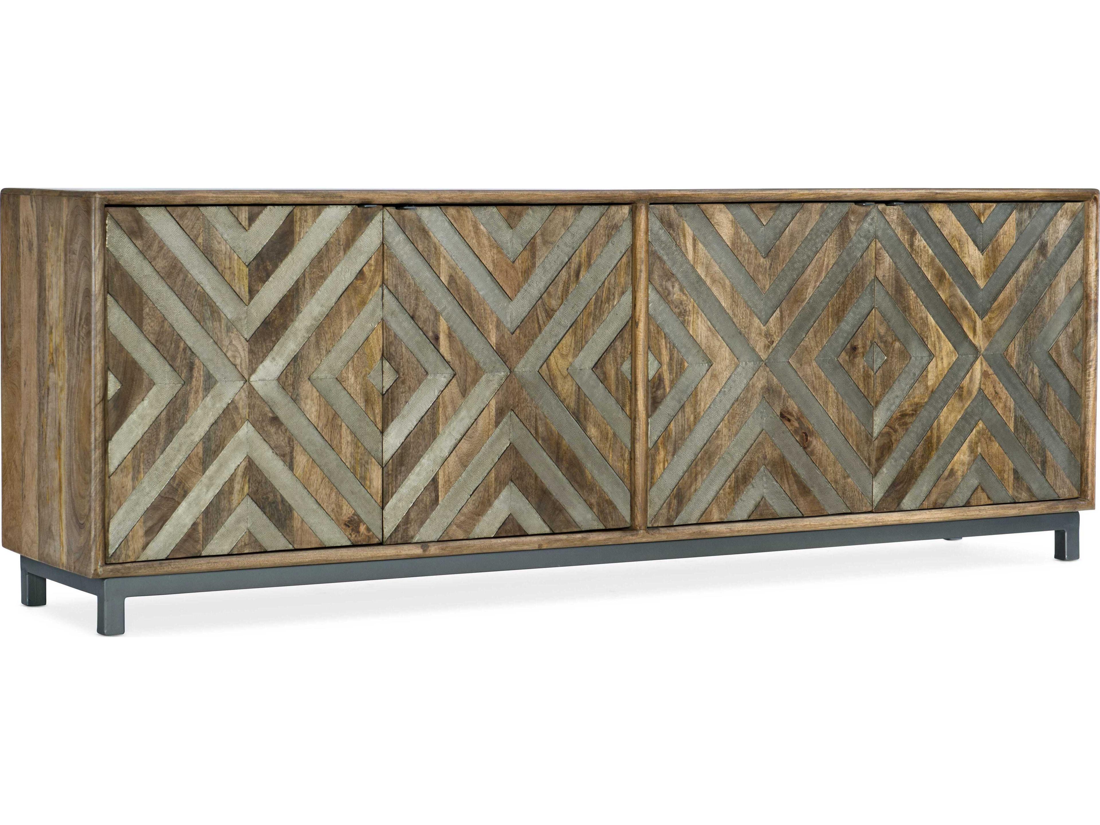The Accent 86" Mango Wood Media Console