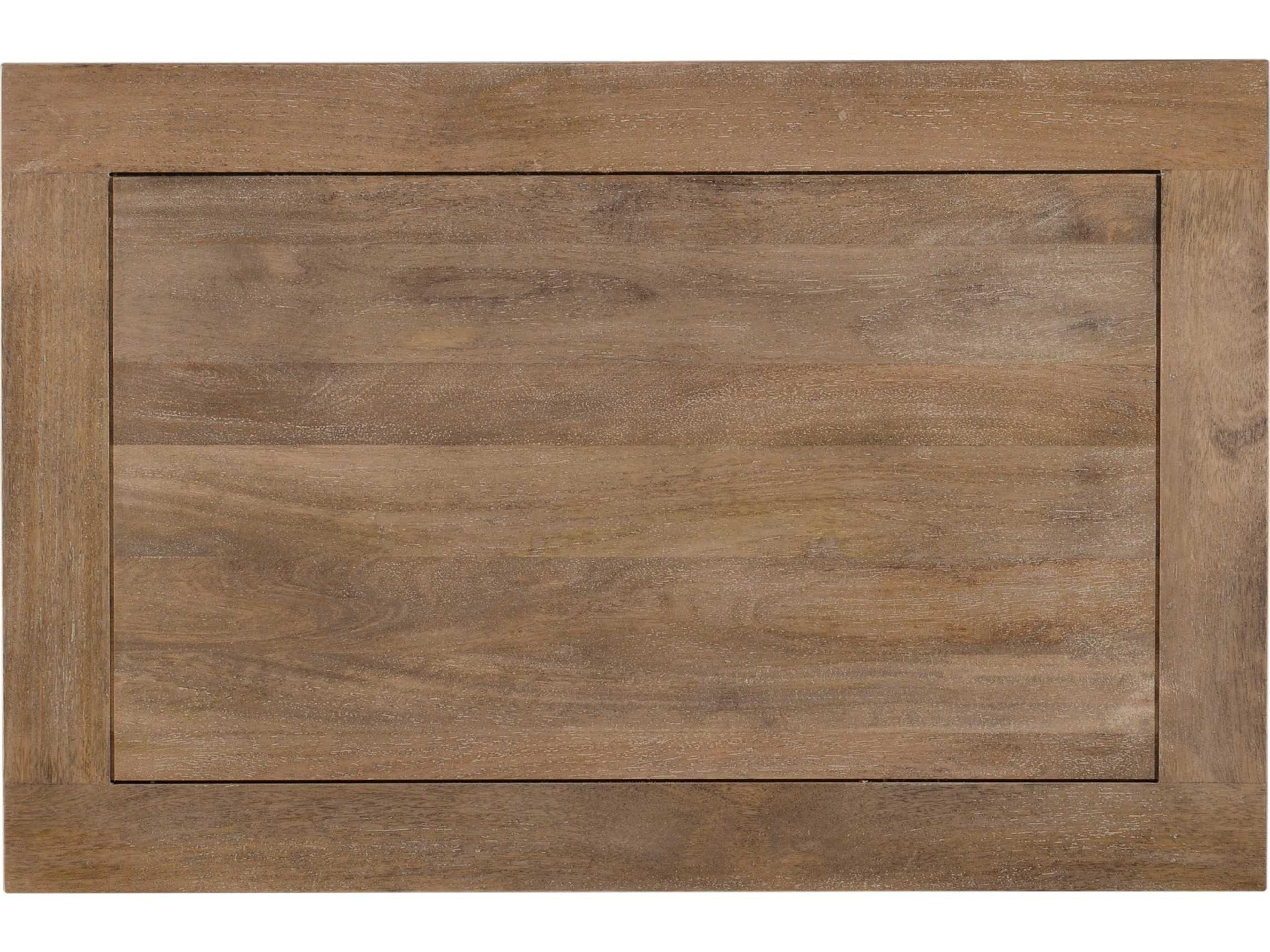 Luxecor Gray Natural Wood File Cabinet