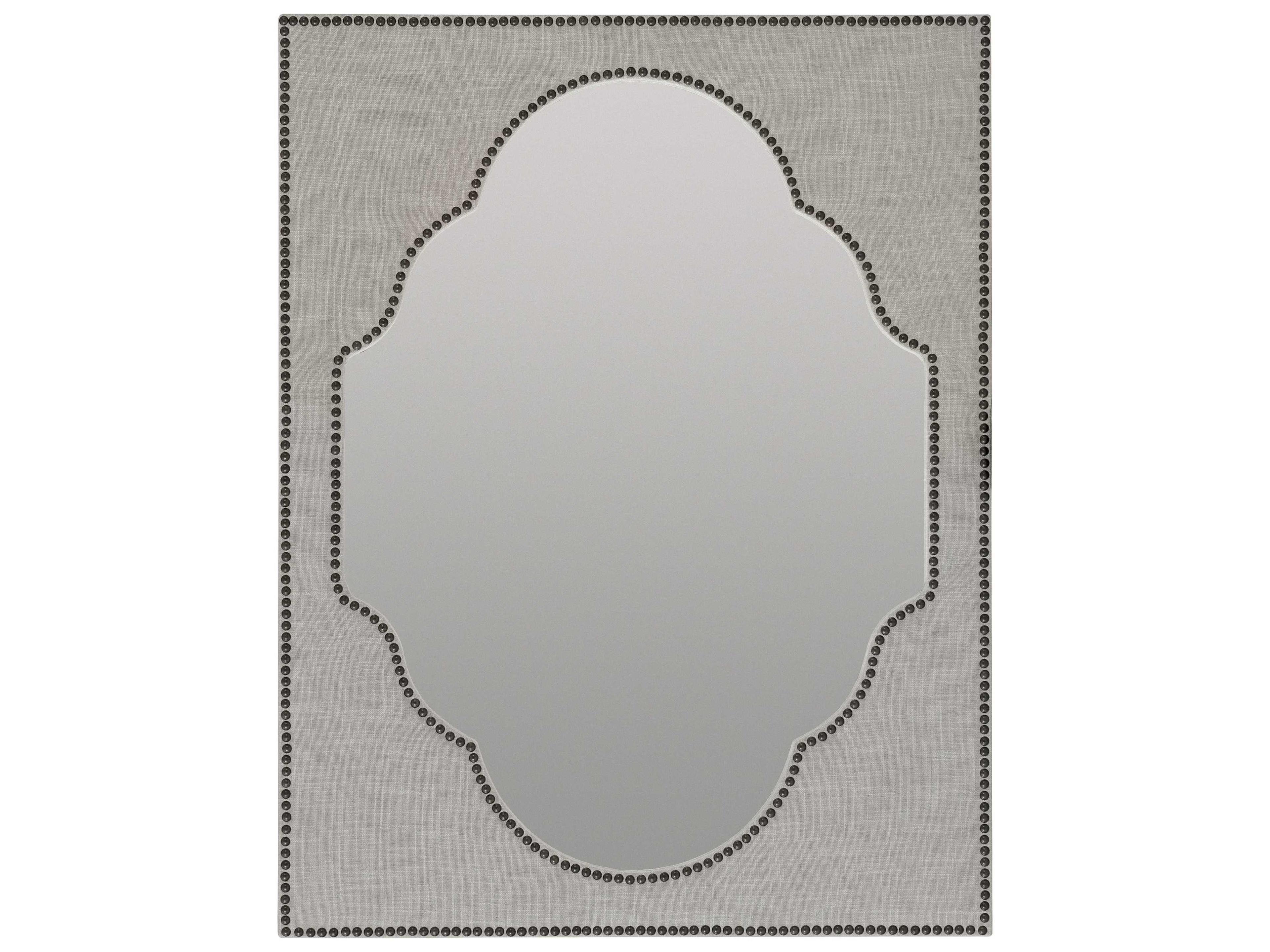 Boheme Nourmand Linen Wrapped Wall Mirror