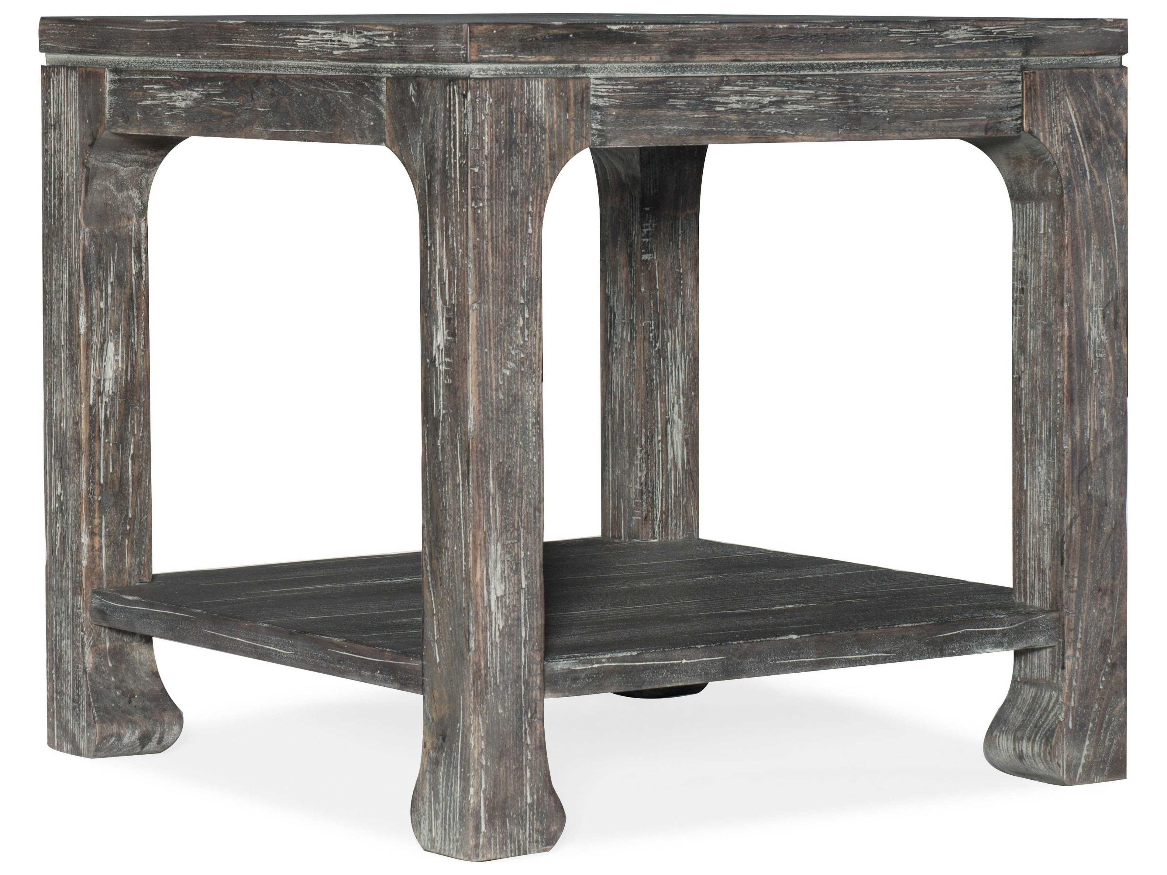 Beaumont Square Dark Wood End Table