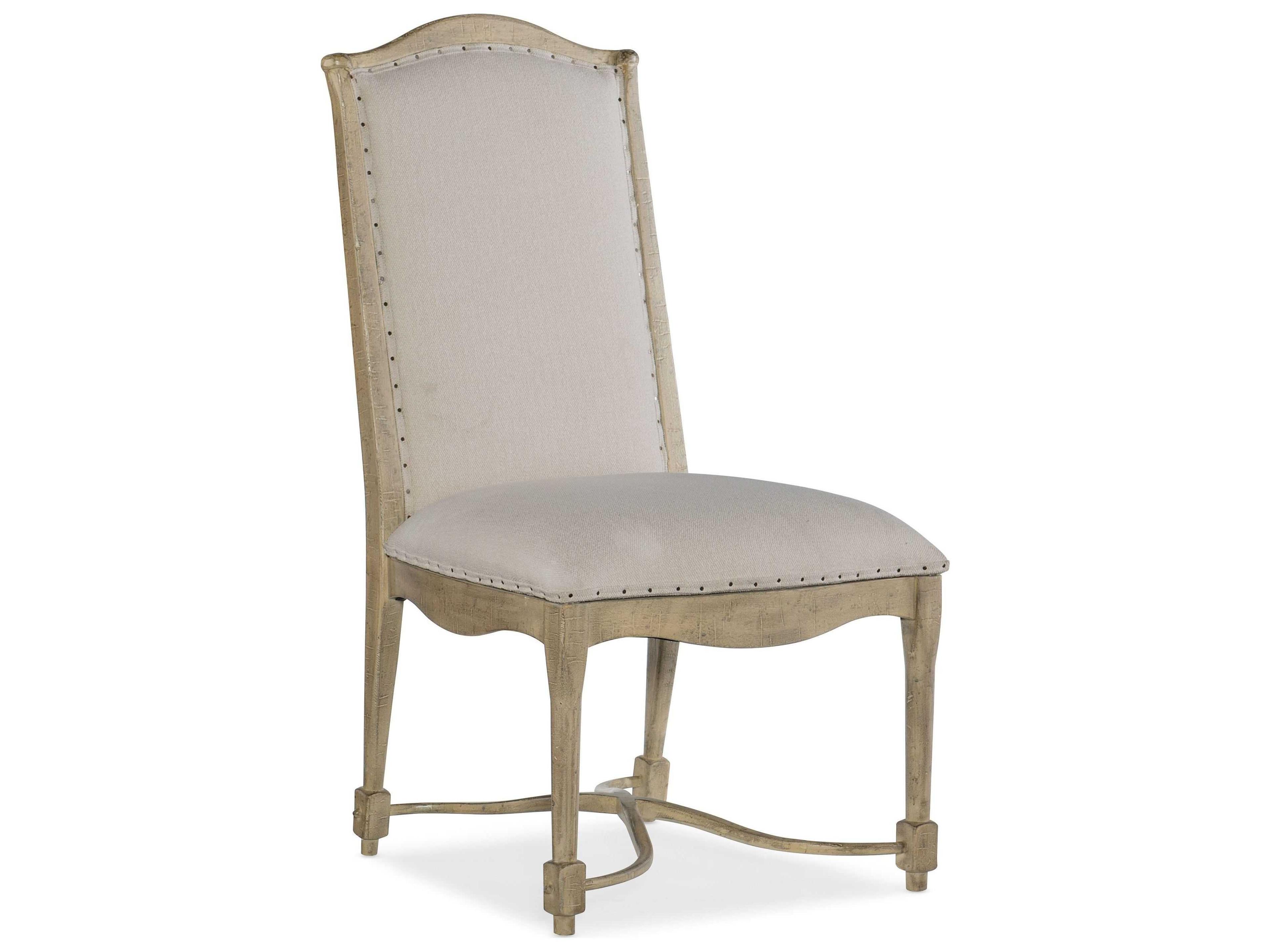 Heritage Beige Upholstered Side Dining Chair
