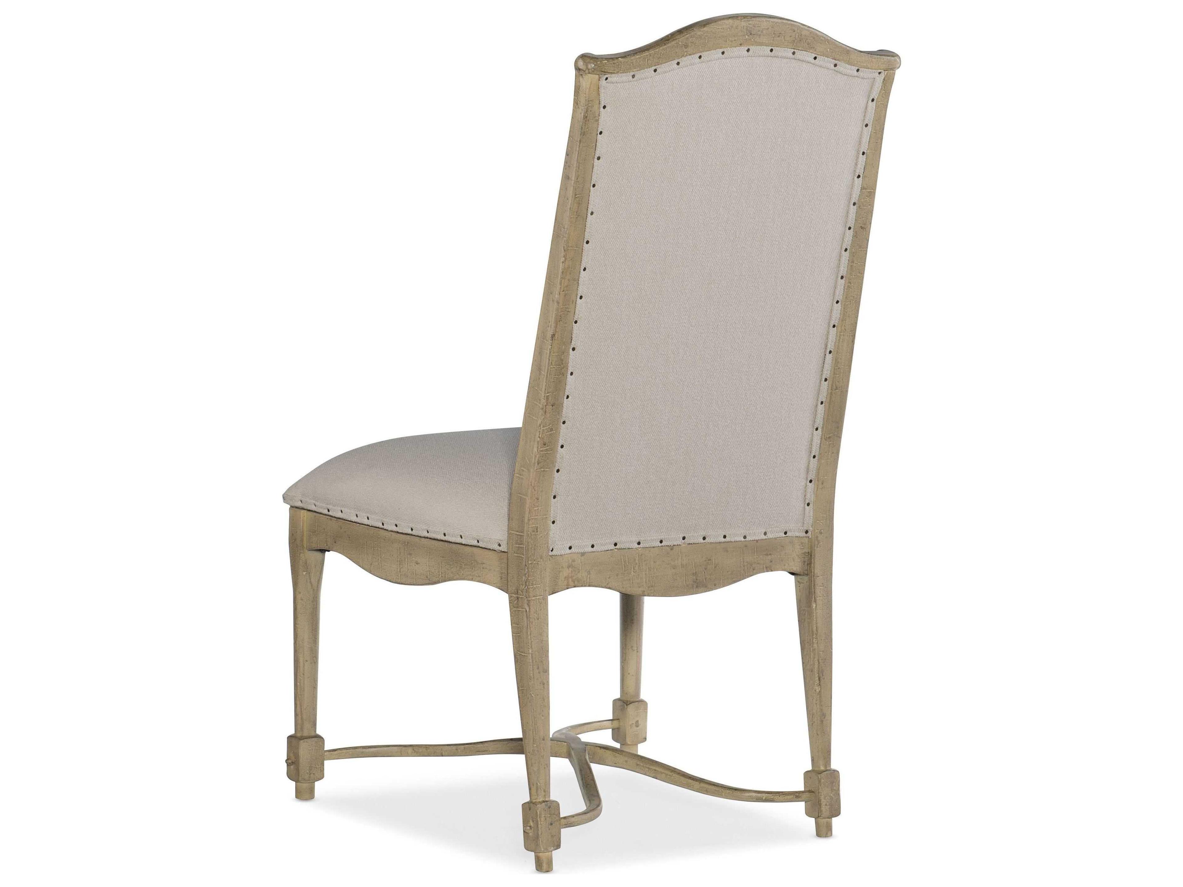 Luxecor Heritage Beige Upholstered Side Dining Chair