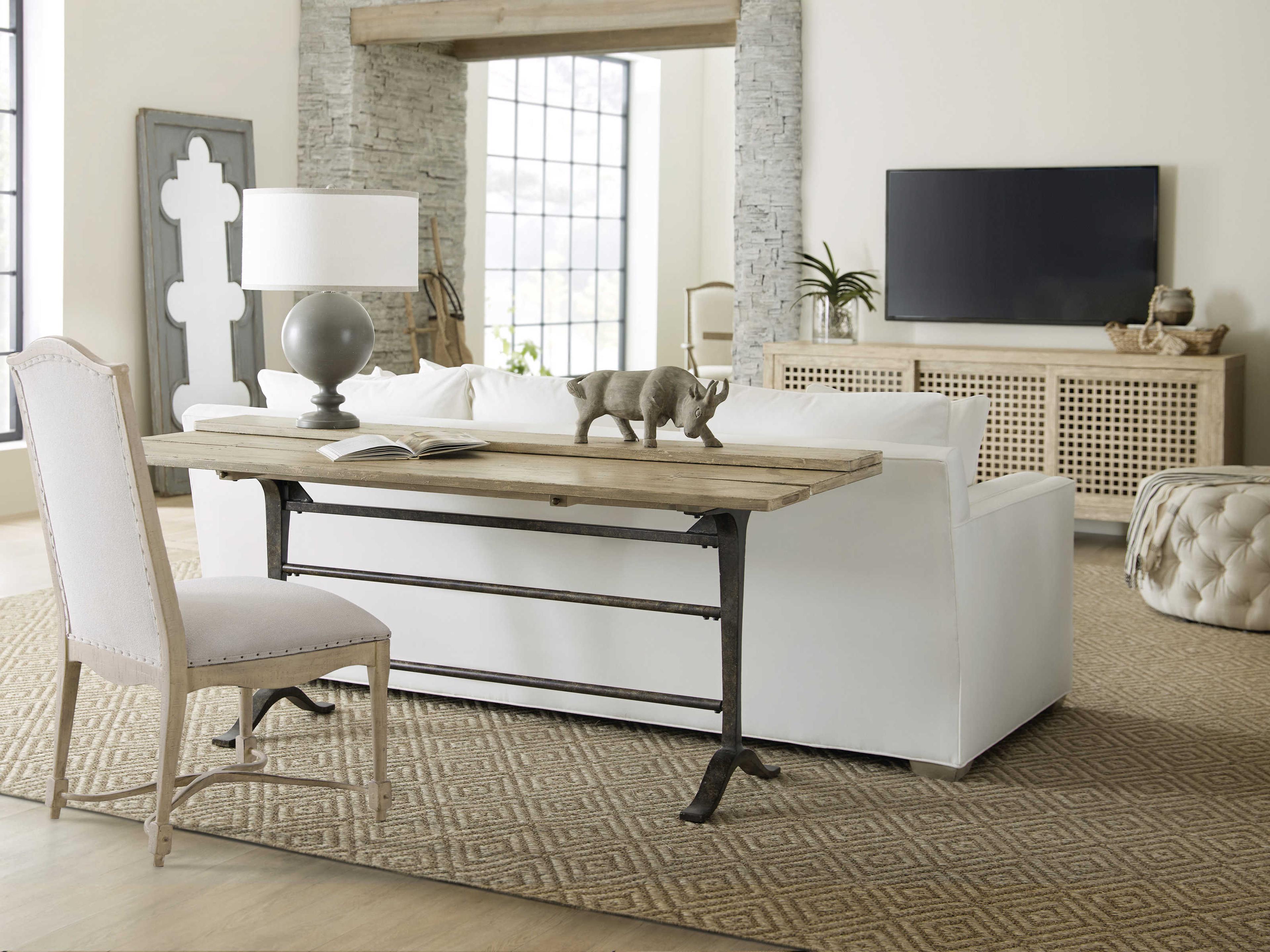 Luxecor Heritage Beige Upholstered Side Dining Chair