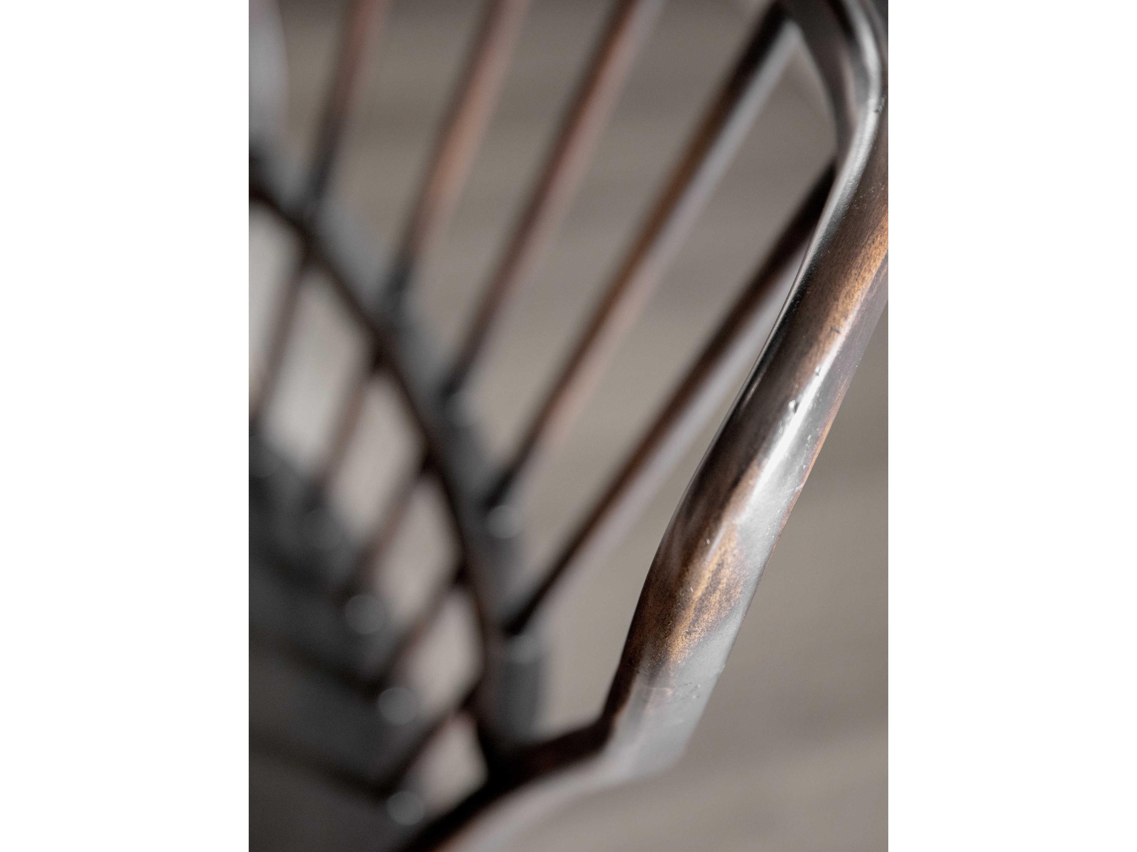 Hooker Furniture Ciao Bella Poplar Wood Gray Side Dining Chair