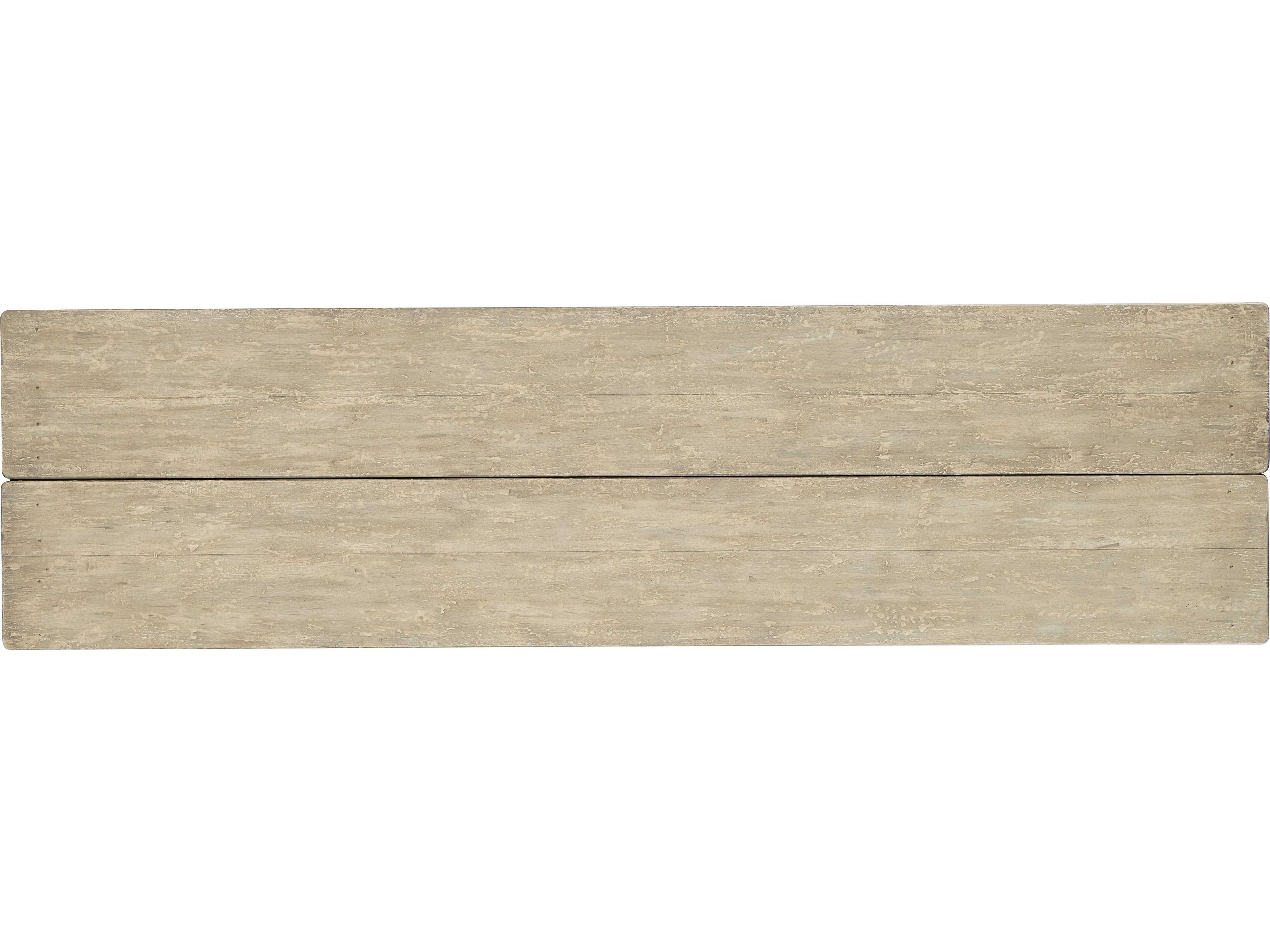 Luxecor Heritage Flip-Top Rectangular Light Wood Console Table