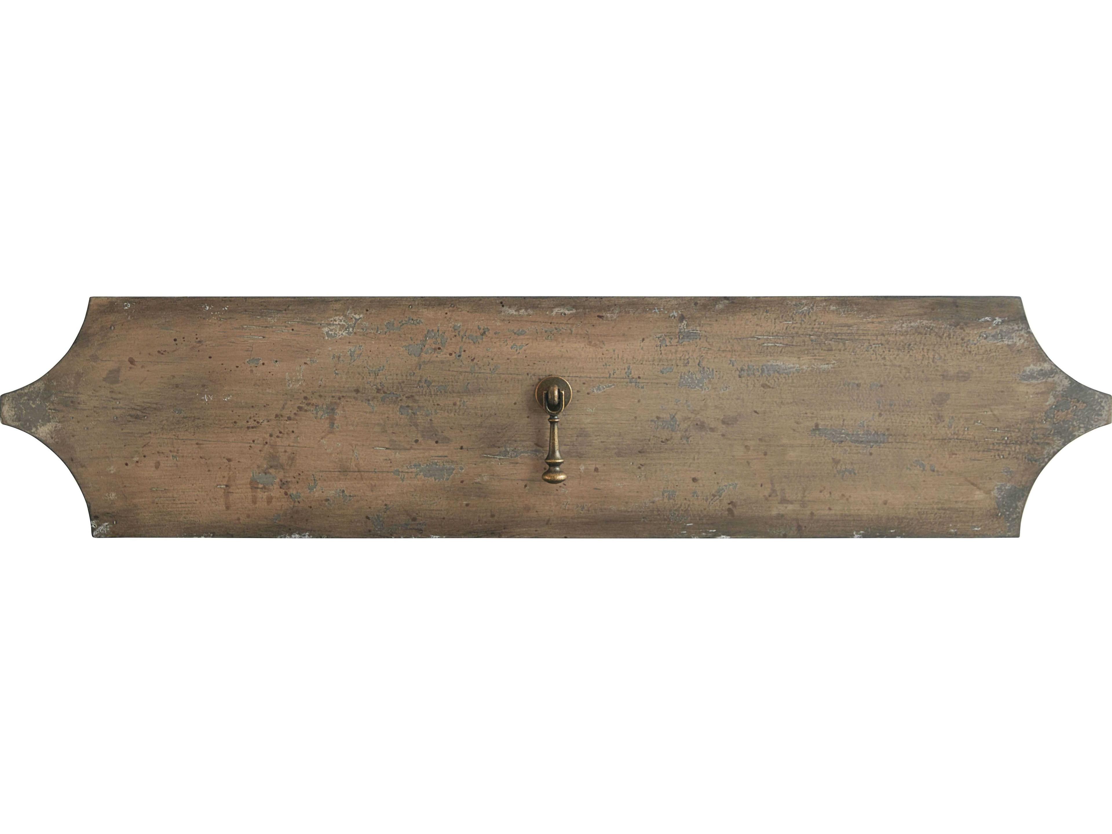 Luxecor Heritage 3-Drawers Brown Hardwood Chest Nightstand