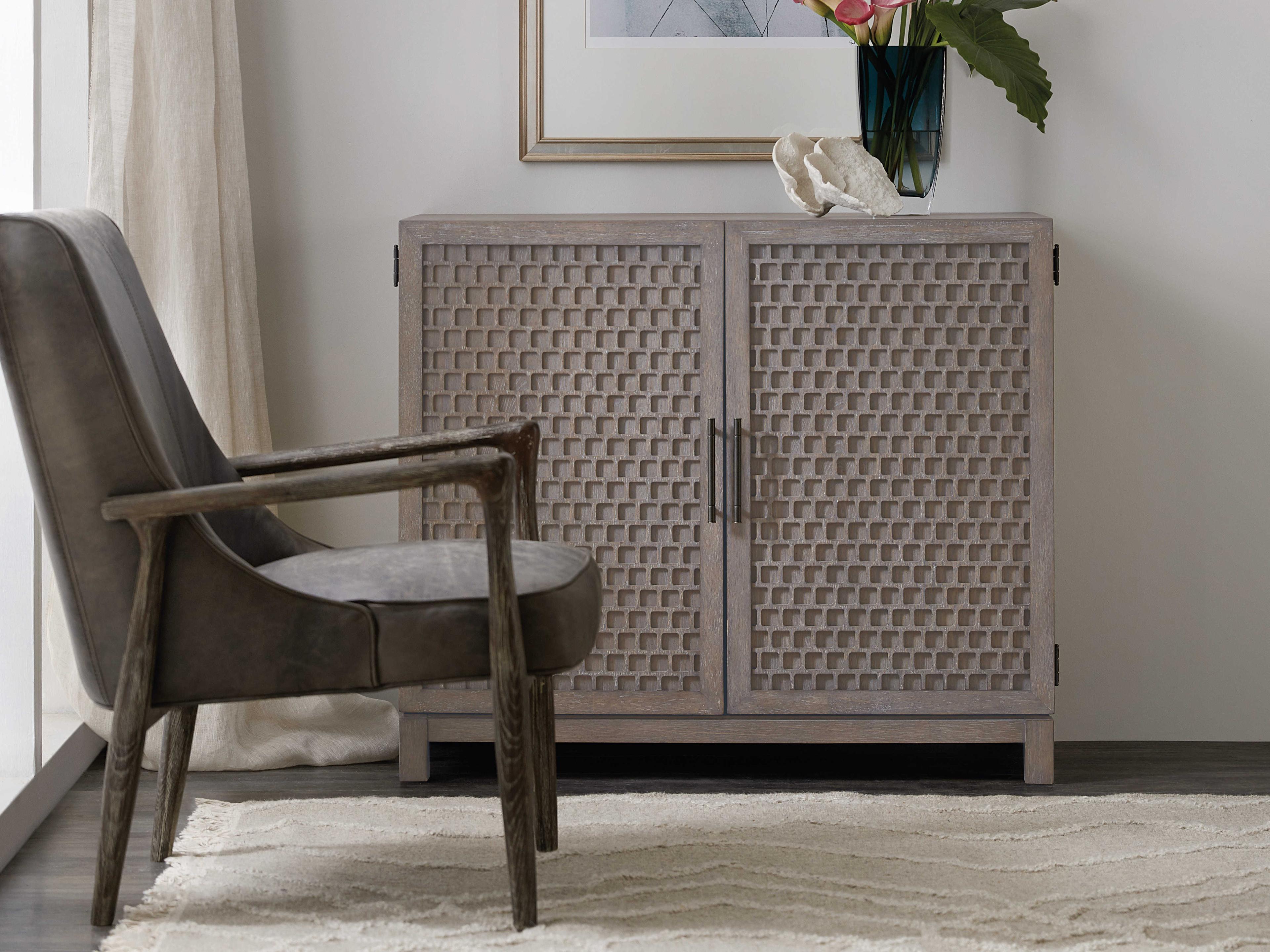 Luxecor Wood Gray Elm Accent Chest