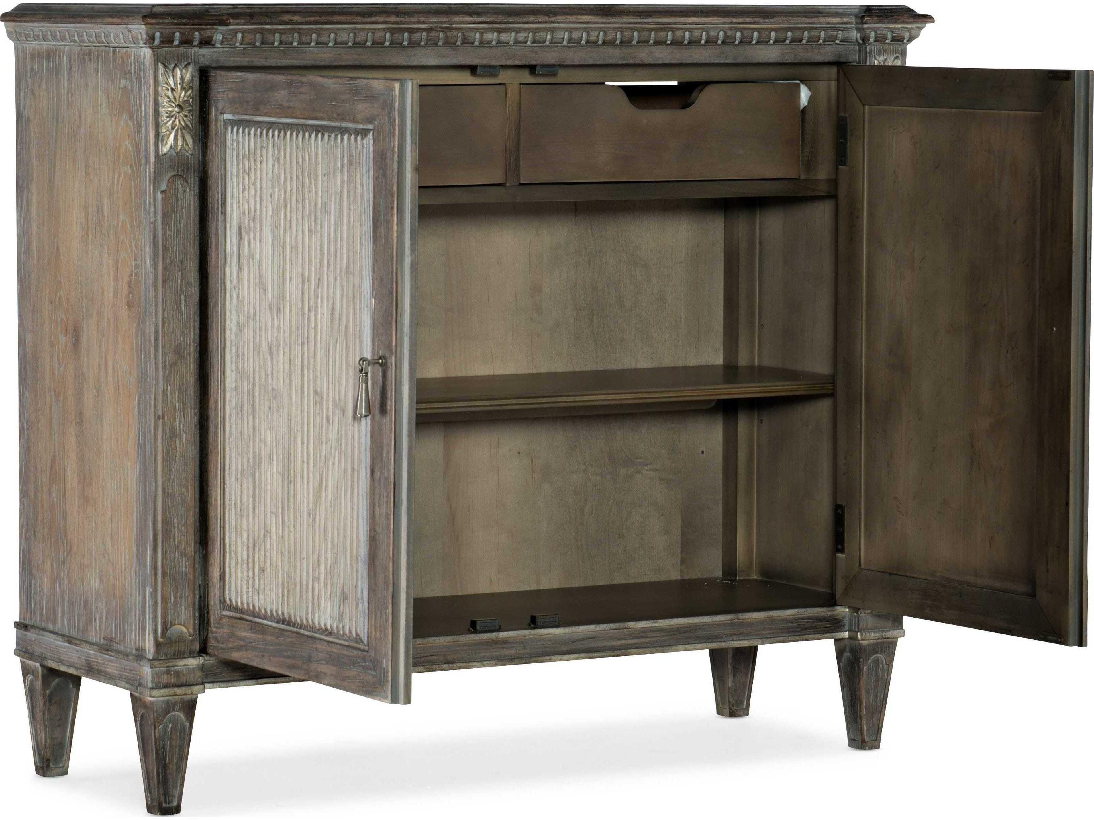 Luxecor Heritage Quartz Grey Hardwood Accent Chest