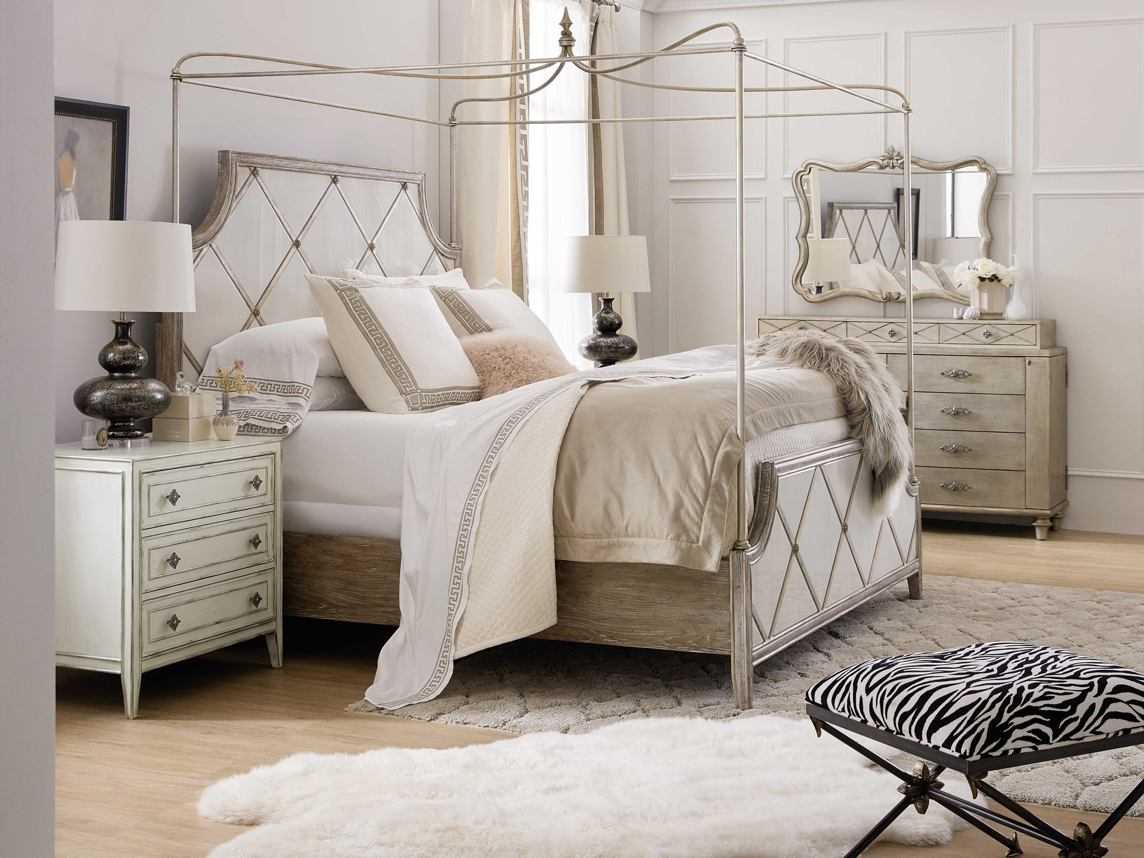 Luxecor Sanctuary Anastasie 3-Drawers White Hardwood Nightstand