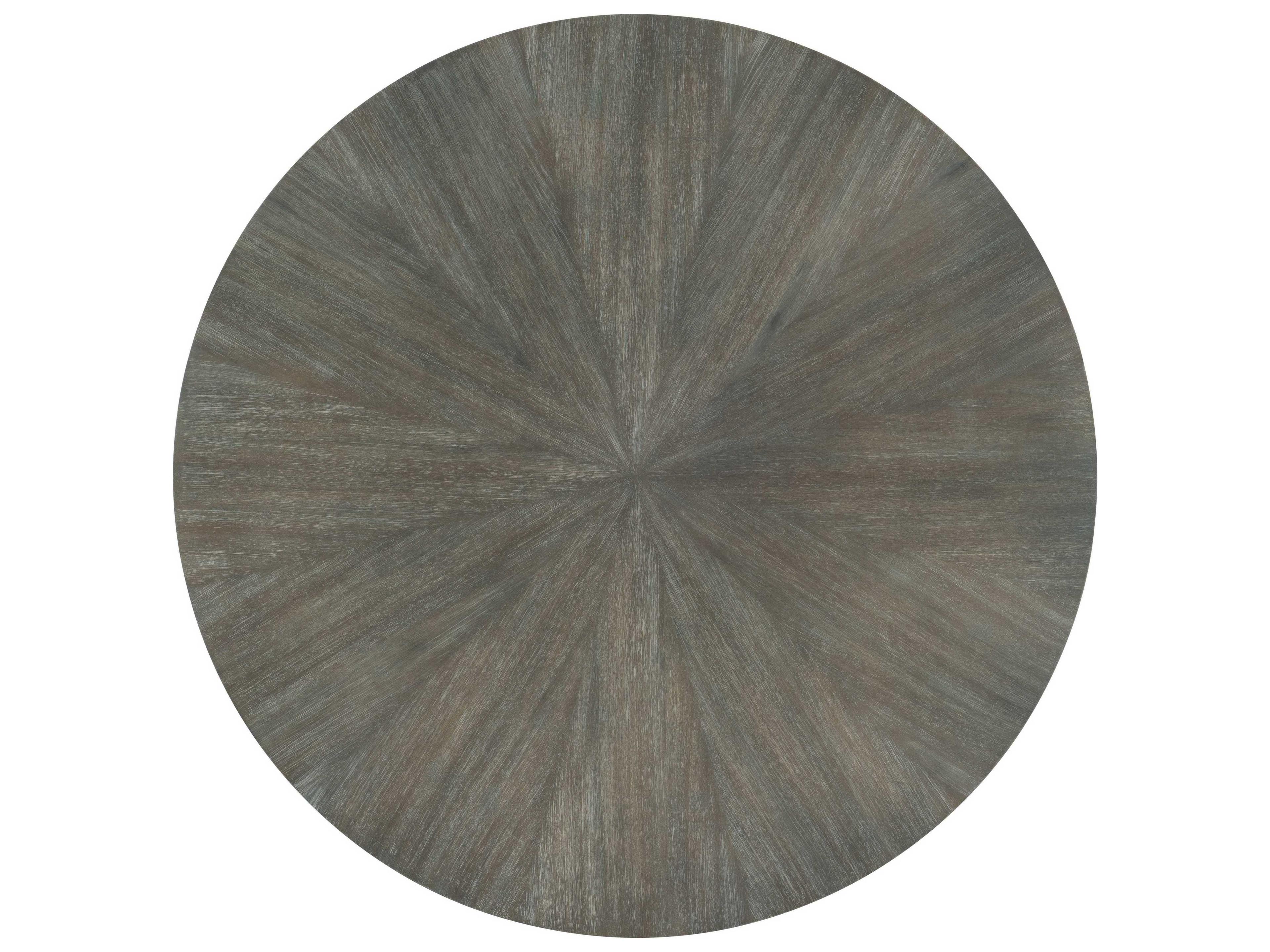 Hooker Furniture Round Wood Natural Golden Brown Cocktail Table