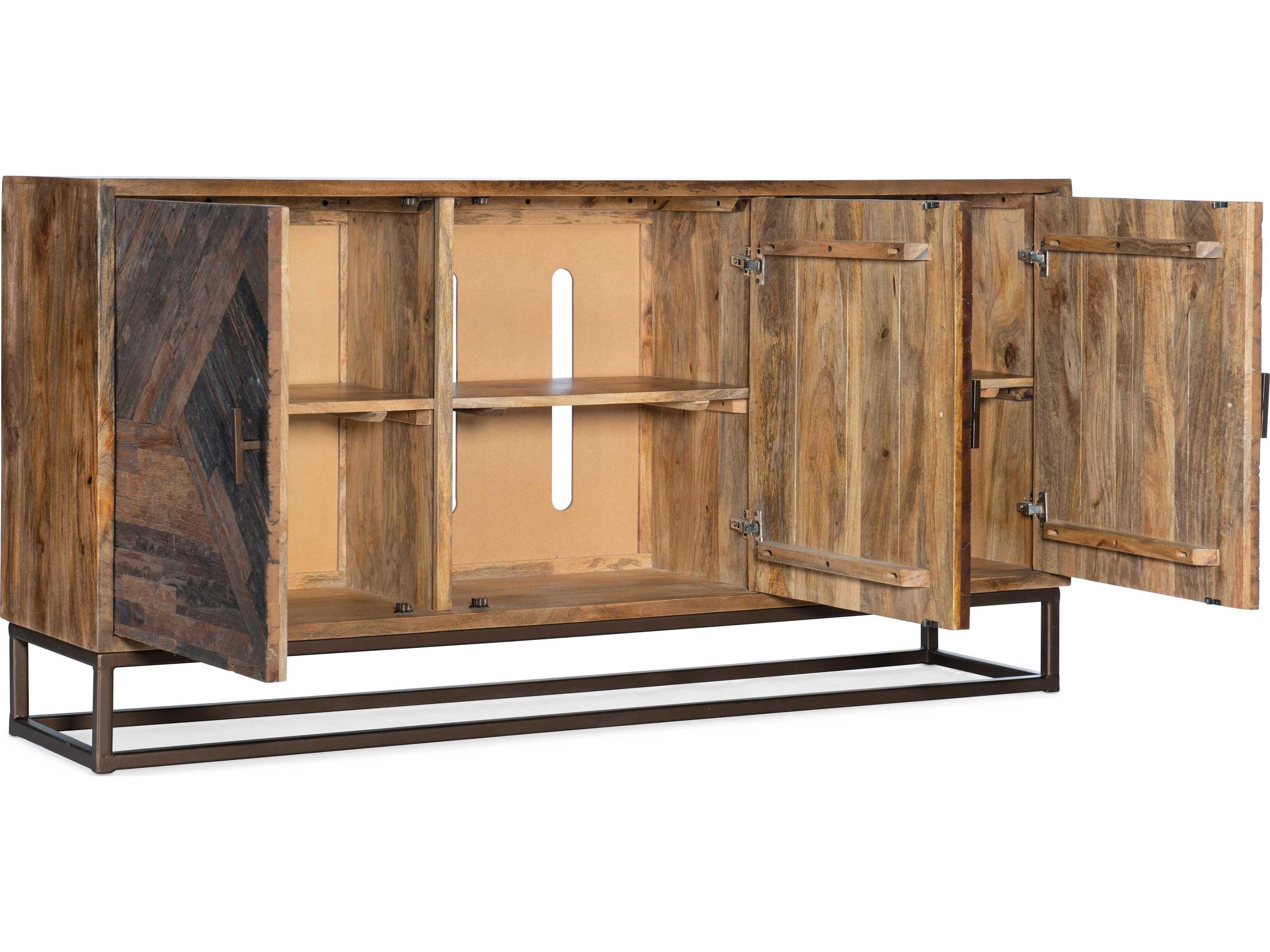 Luxecor 69" Mango Wood Media Console