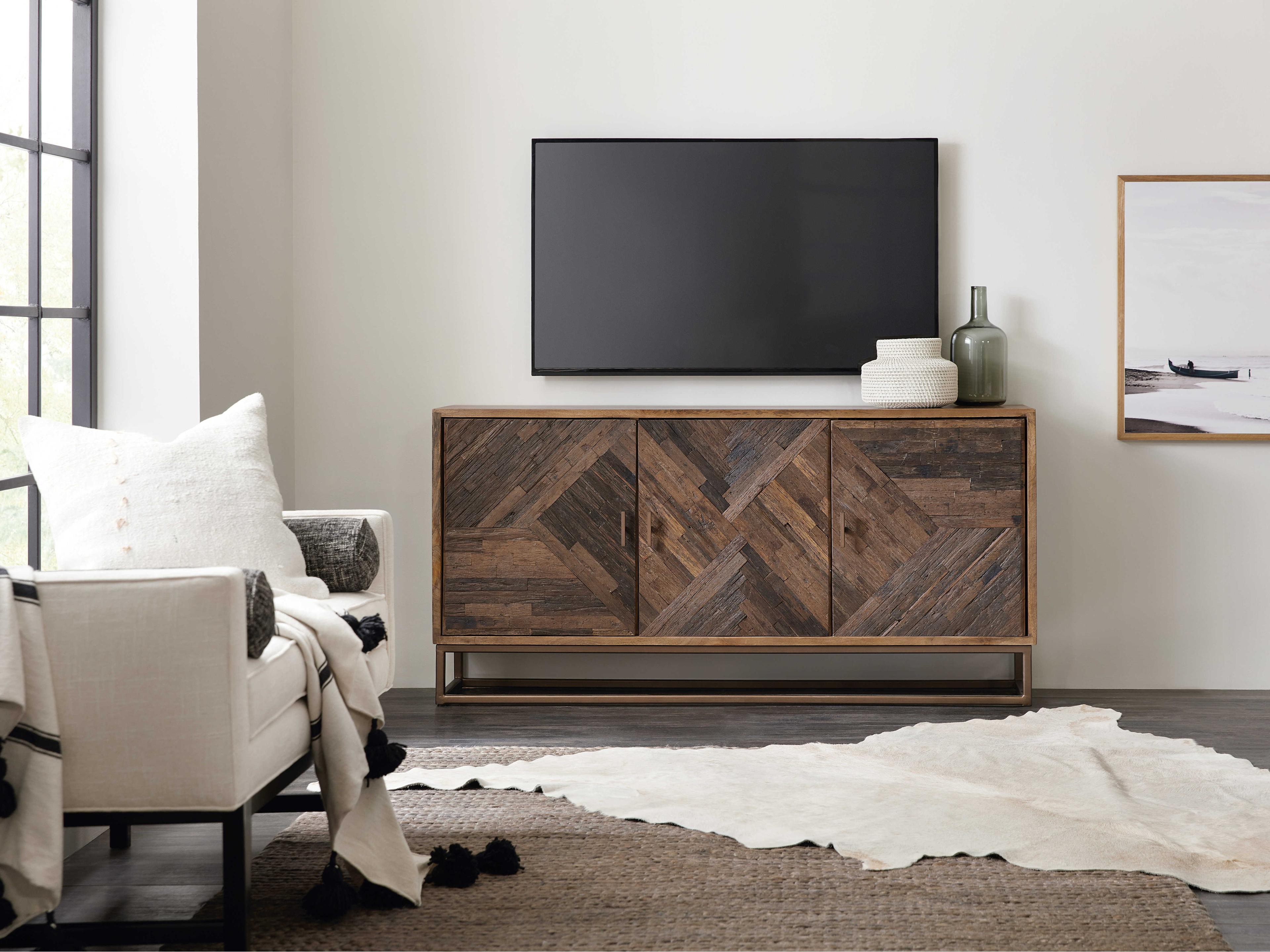 Luxecor 69" Mango Wood Media Console