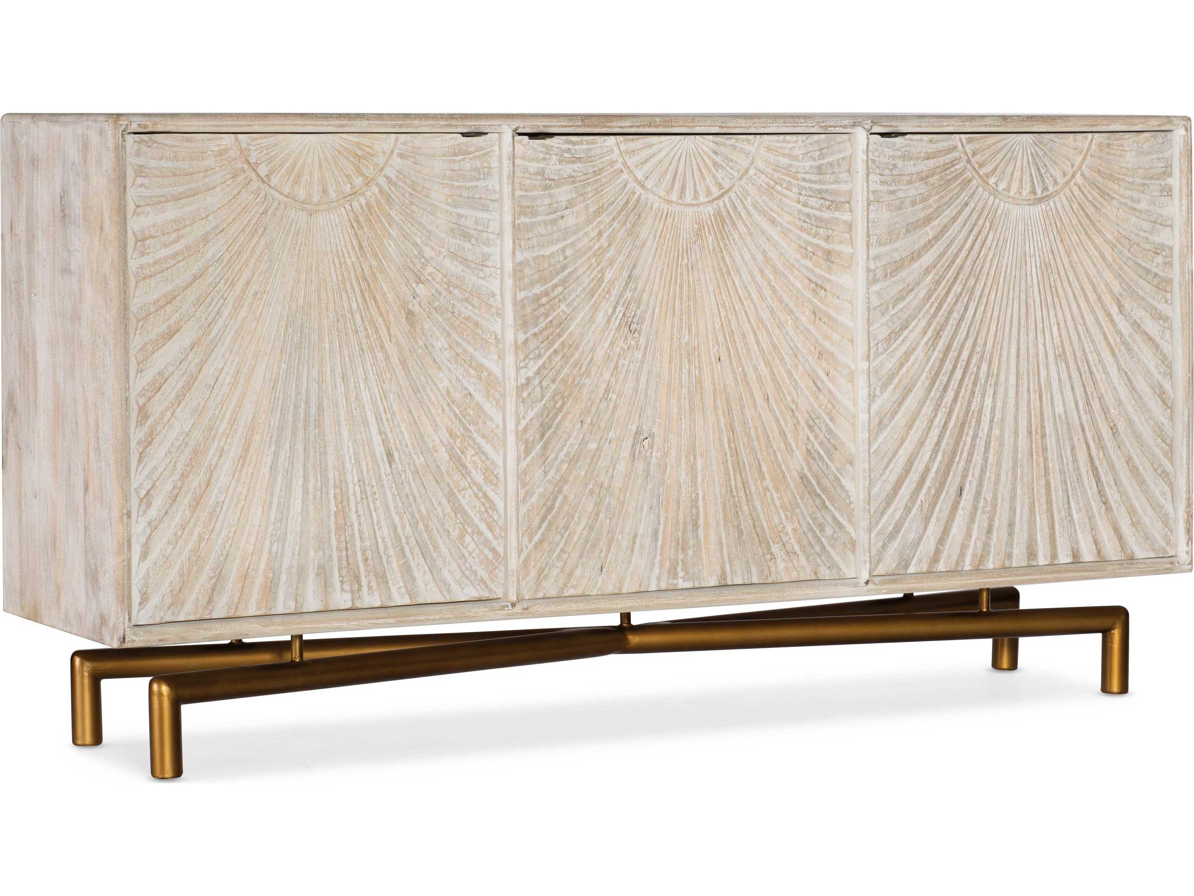 69" Mango Wood Light Media Console
