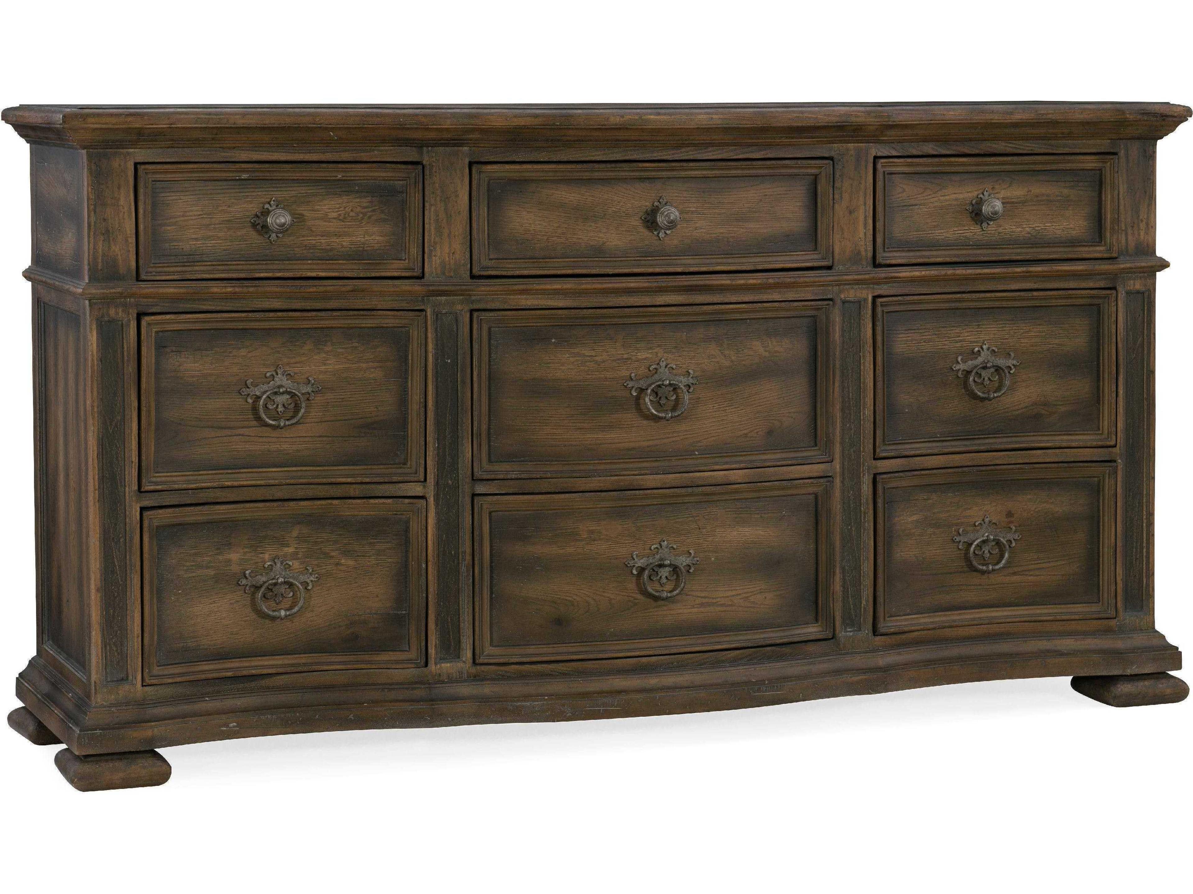 Luxecor Heritage 9-Drawers Cedar Wood Dresser