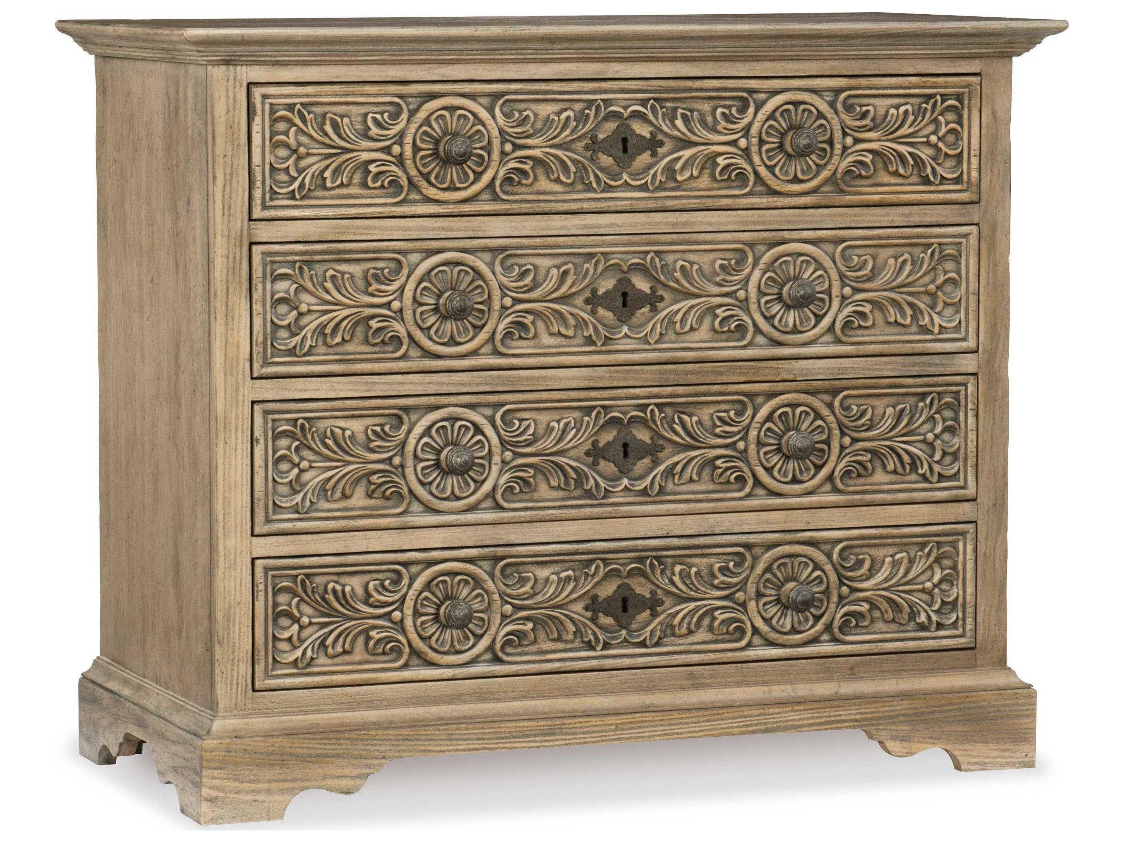 Heritage Brown Cedar Wood Chest Nightstand