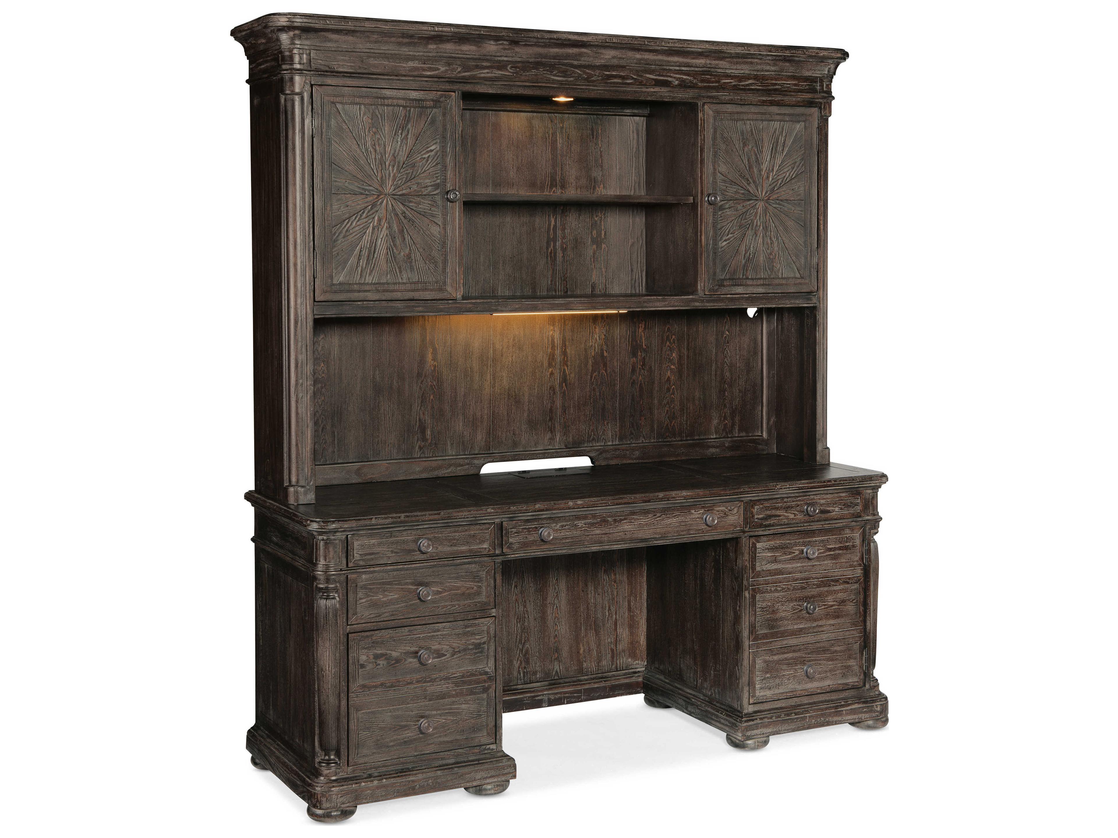 Hooker Furniture Traditions Computer Credenza Hutch
