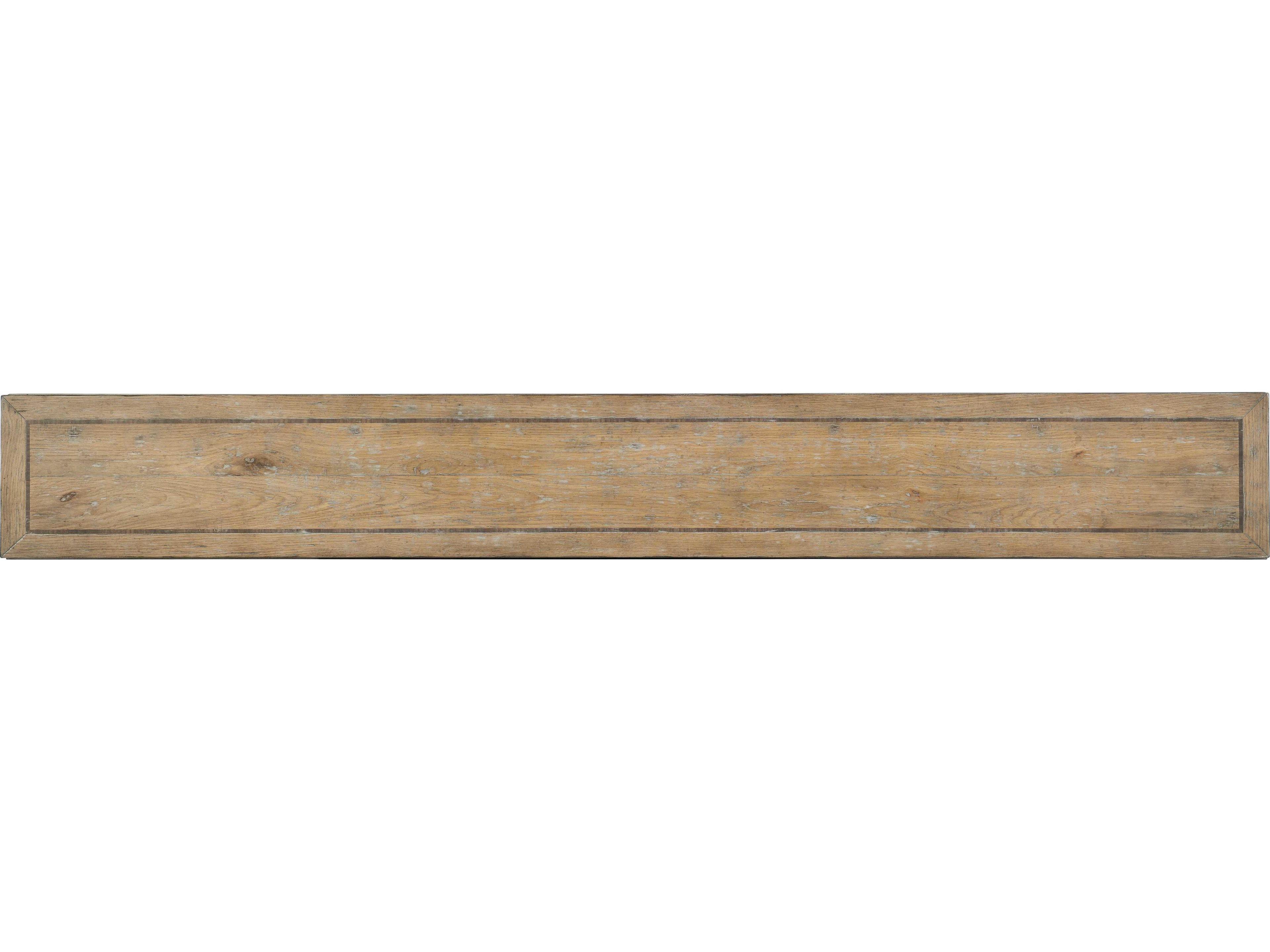 Luxecor Heritage Rectangular Light Wood Console Table