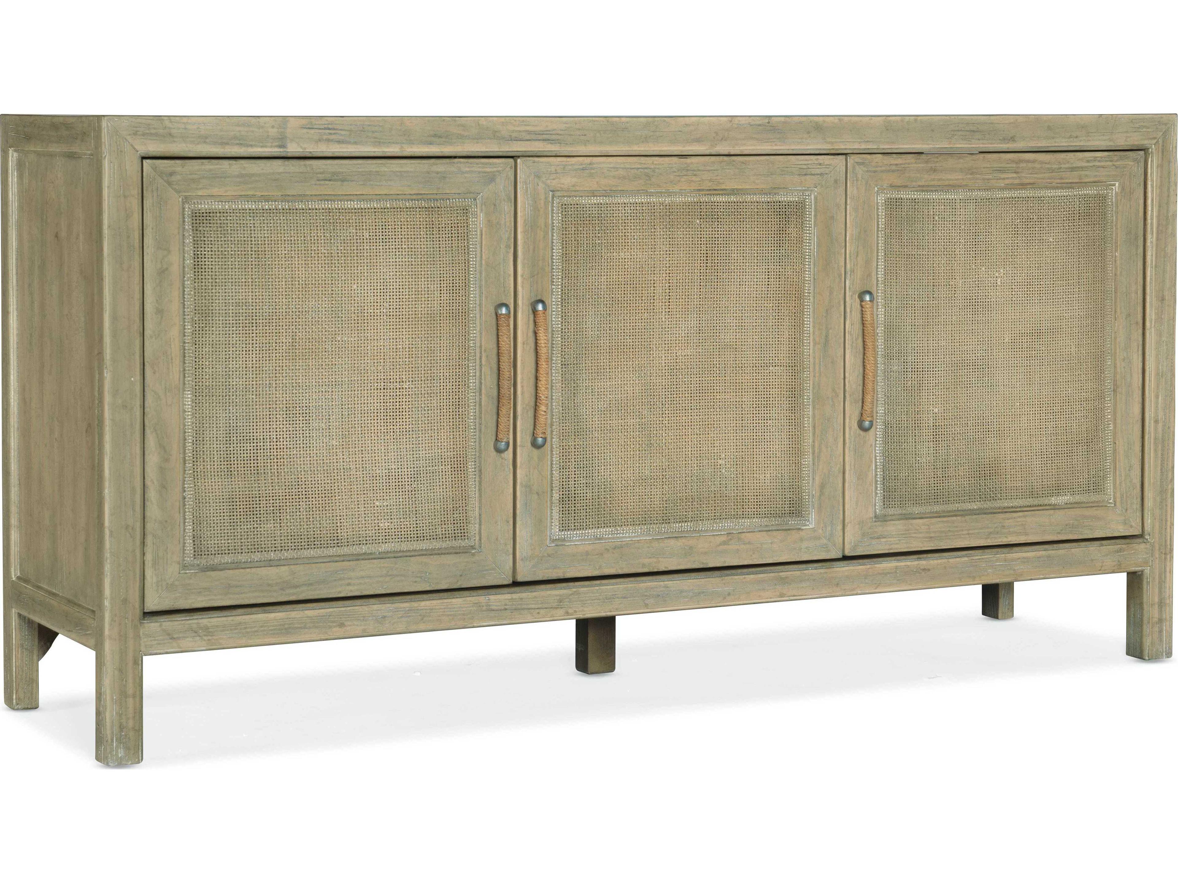 Surfrider 64" Solid Wood Driftwood Media Console