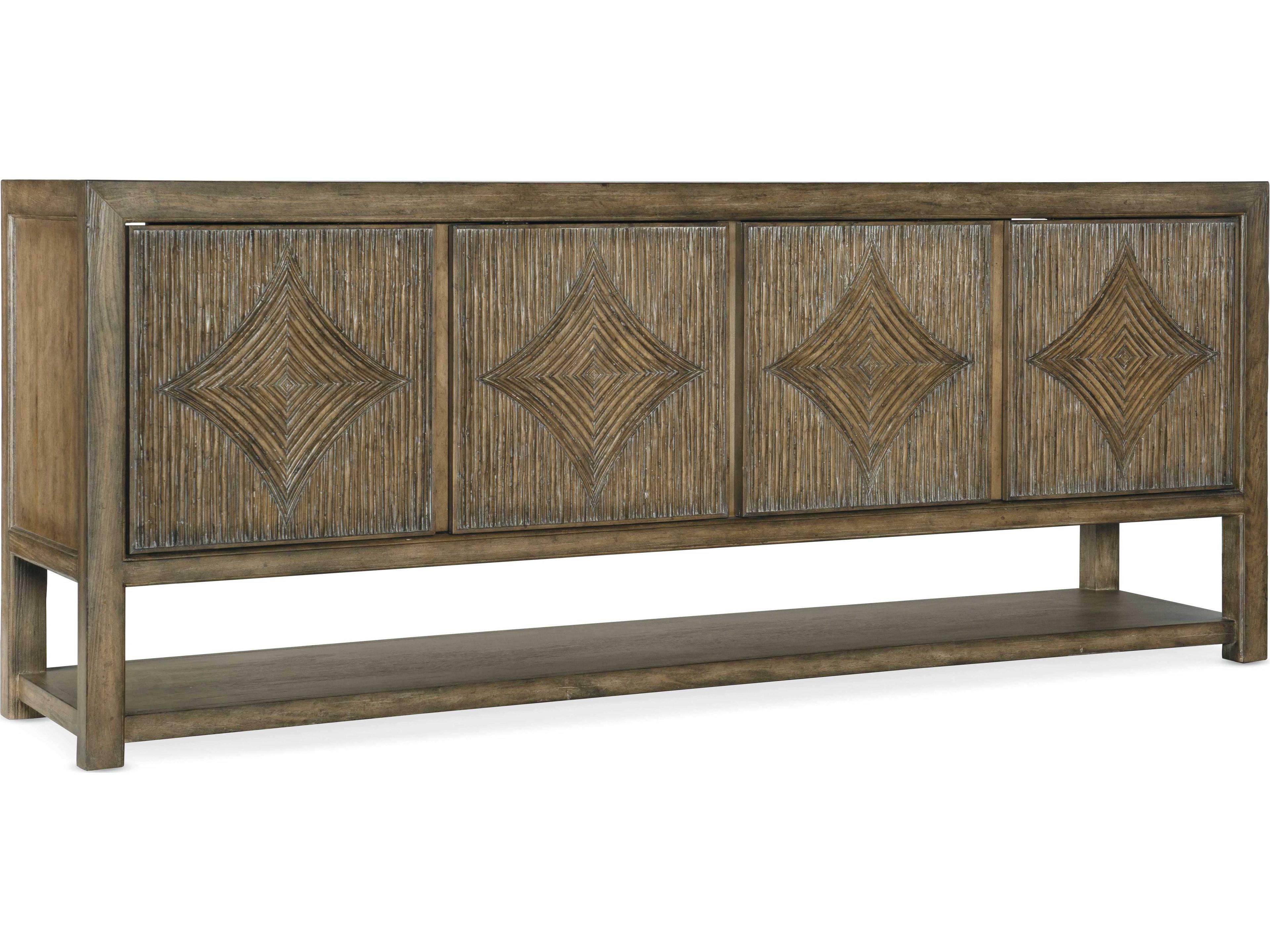 Sundance 80" Solid Wood Cliffside Media Console