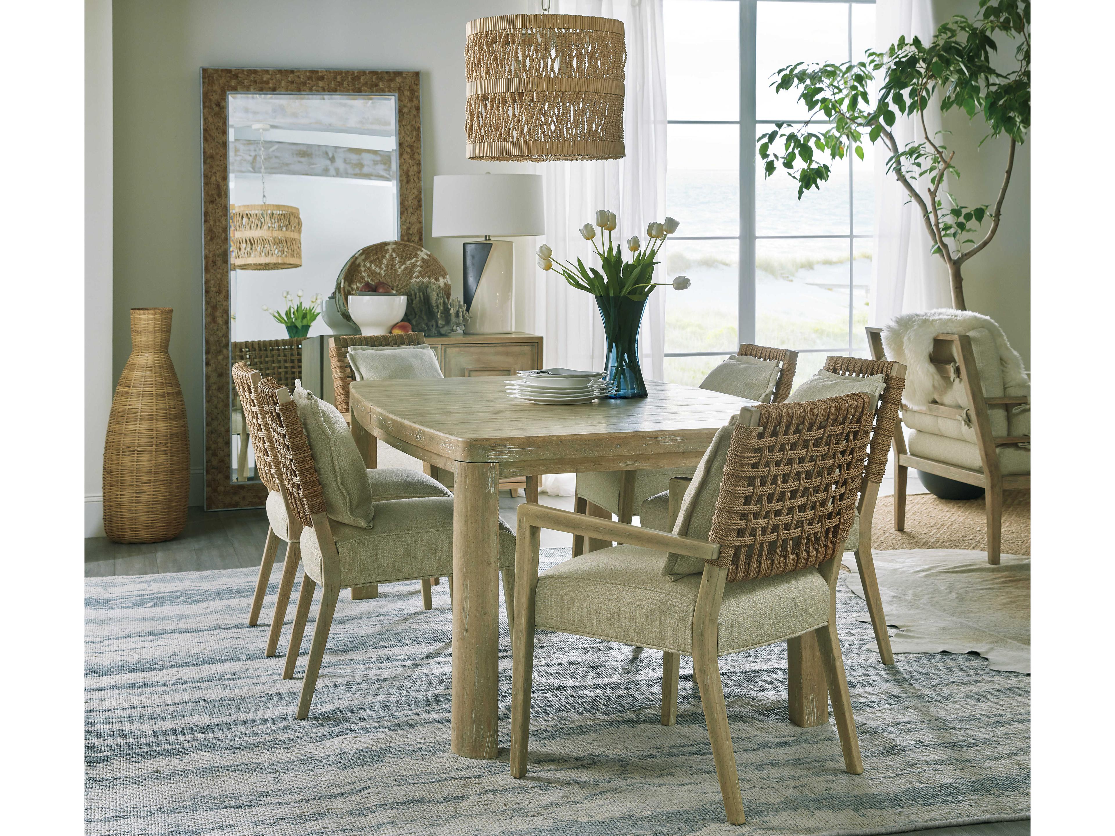 Luxecor Heritage Beige Upholstered Side Dining Chair