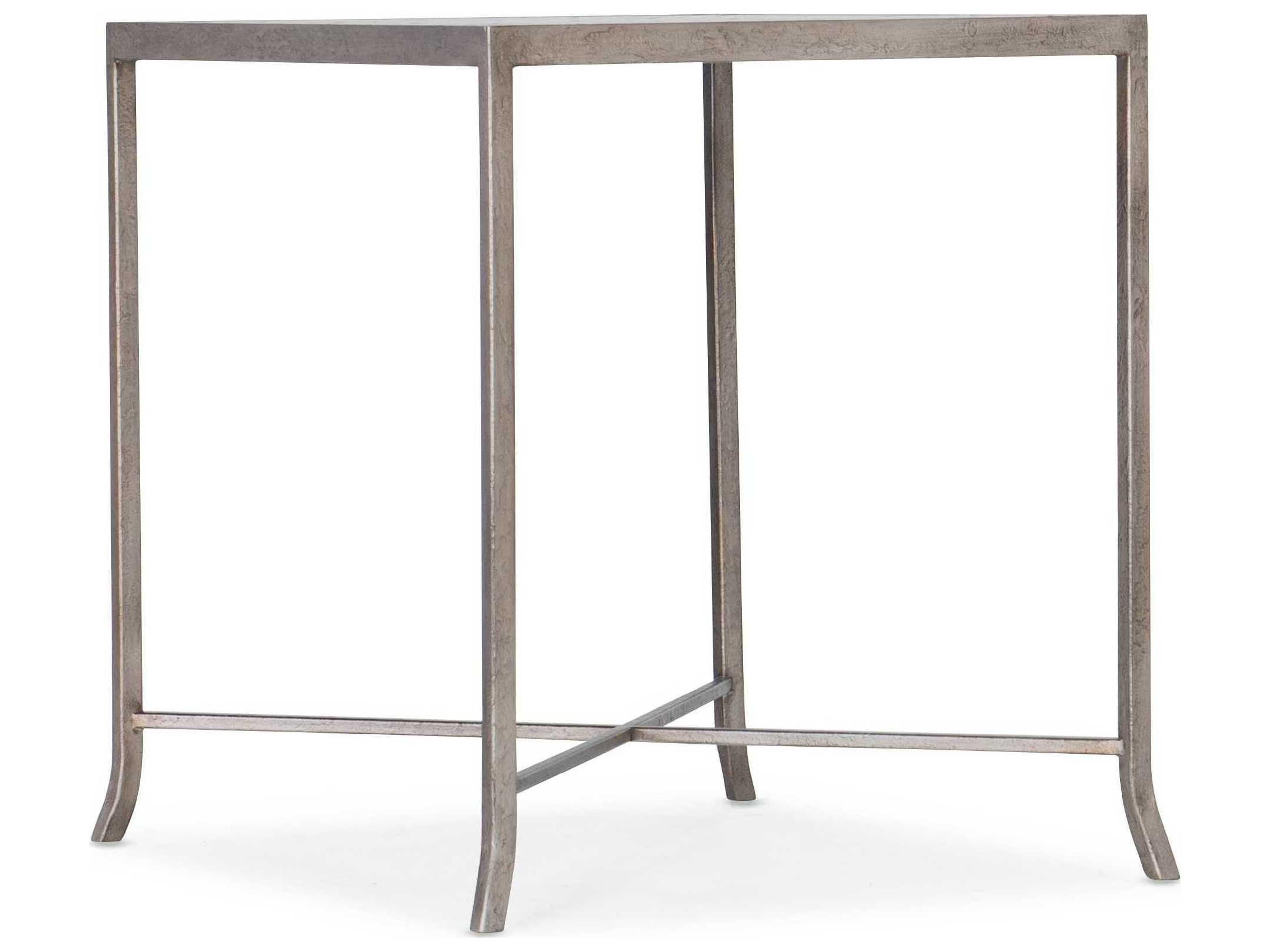 Hooker Furniture Alfresco Rectangular Stone Silvers End Table