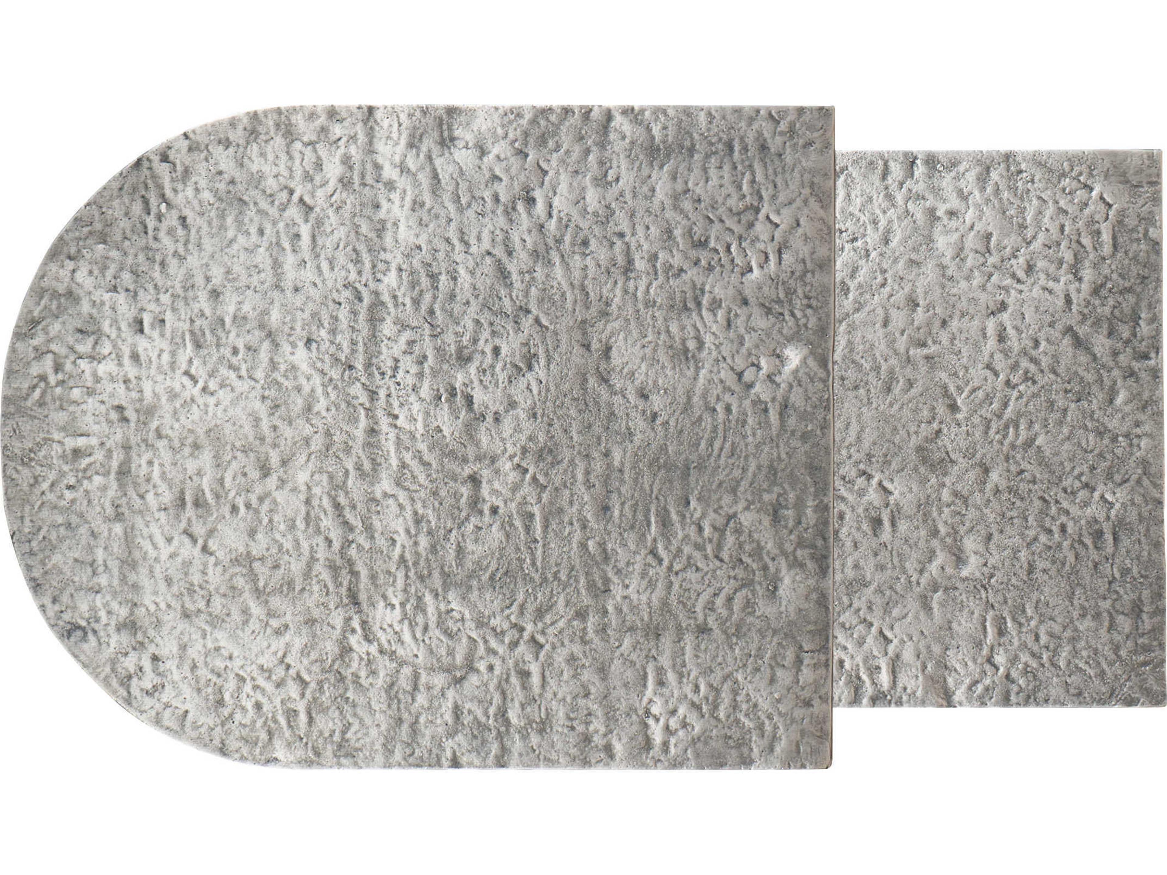 Hooker Furniture Chapman Demilune Metal Silver End Table