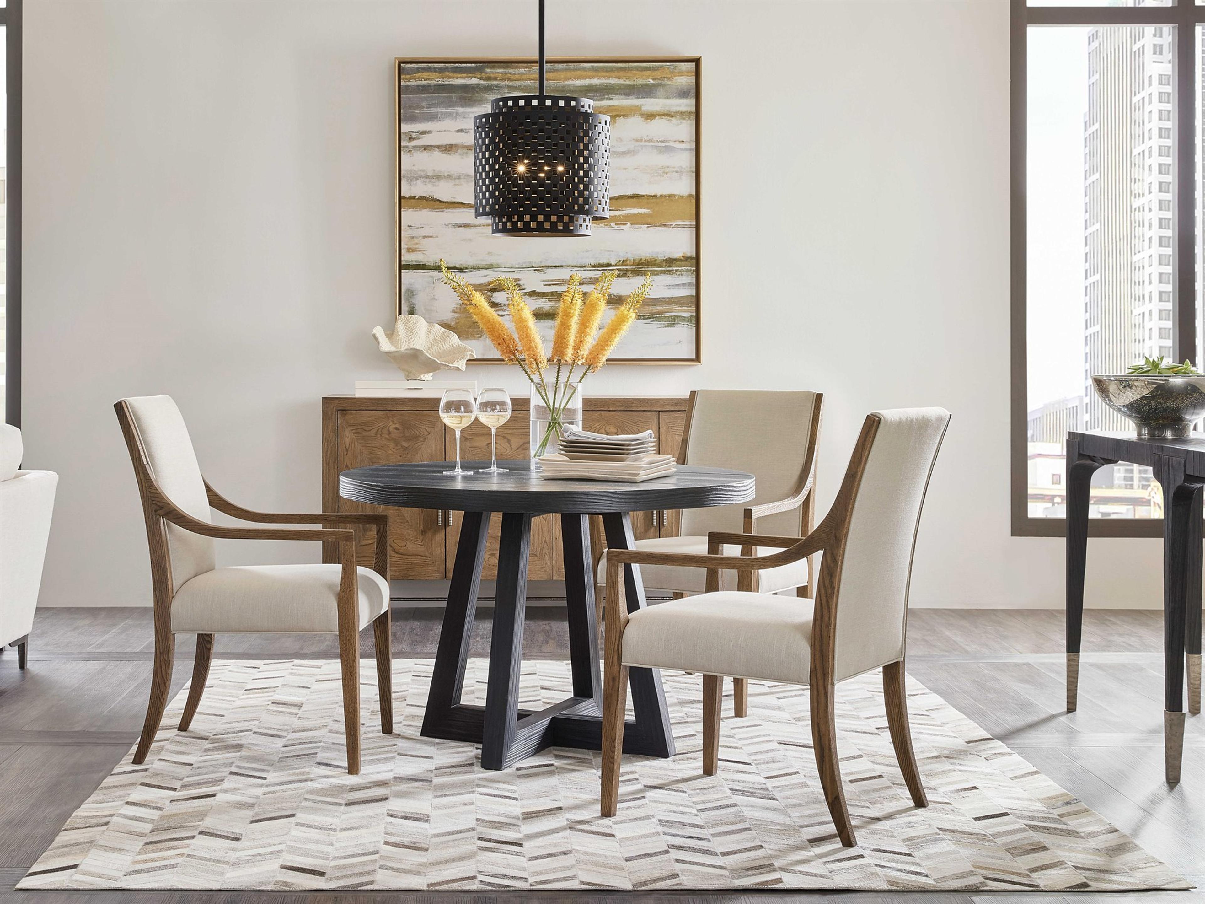 Chapman Oak Wood Dining Room Set