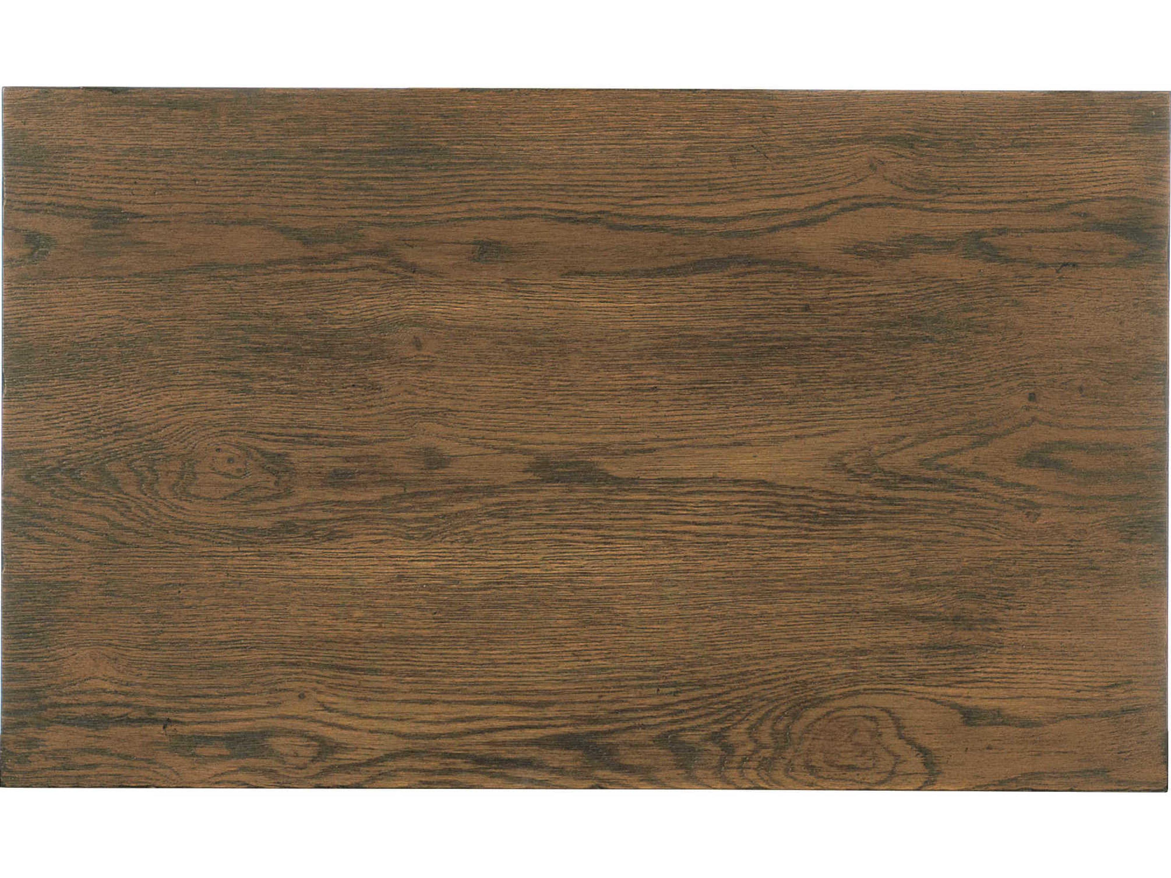 Luxecor Heritage 3-Drawers Brown Oak Wood Nightstand