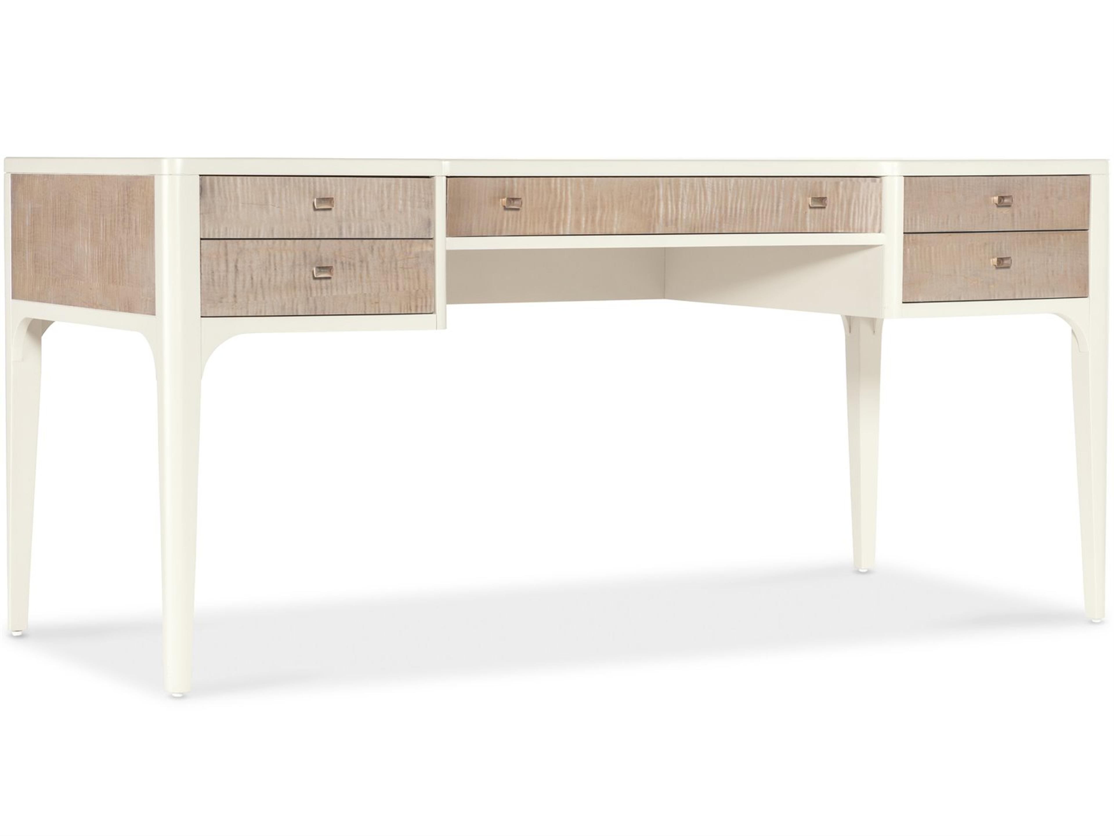 Hera Beige Maple Wood Writing Desk