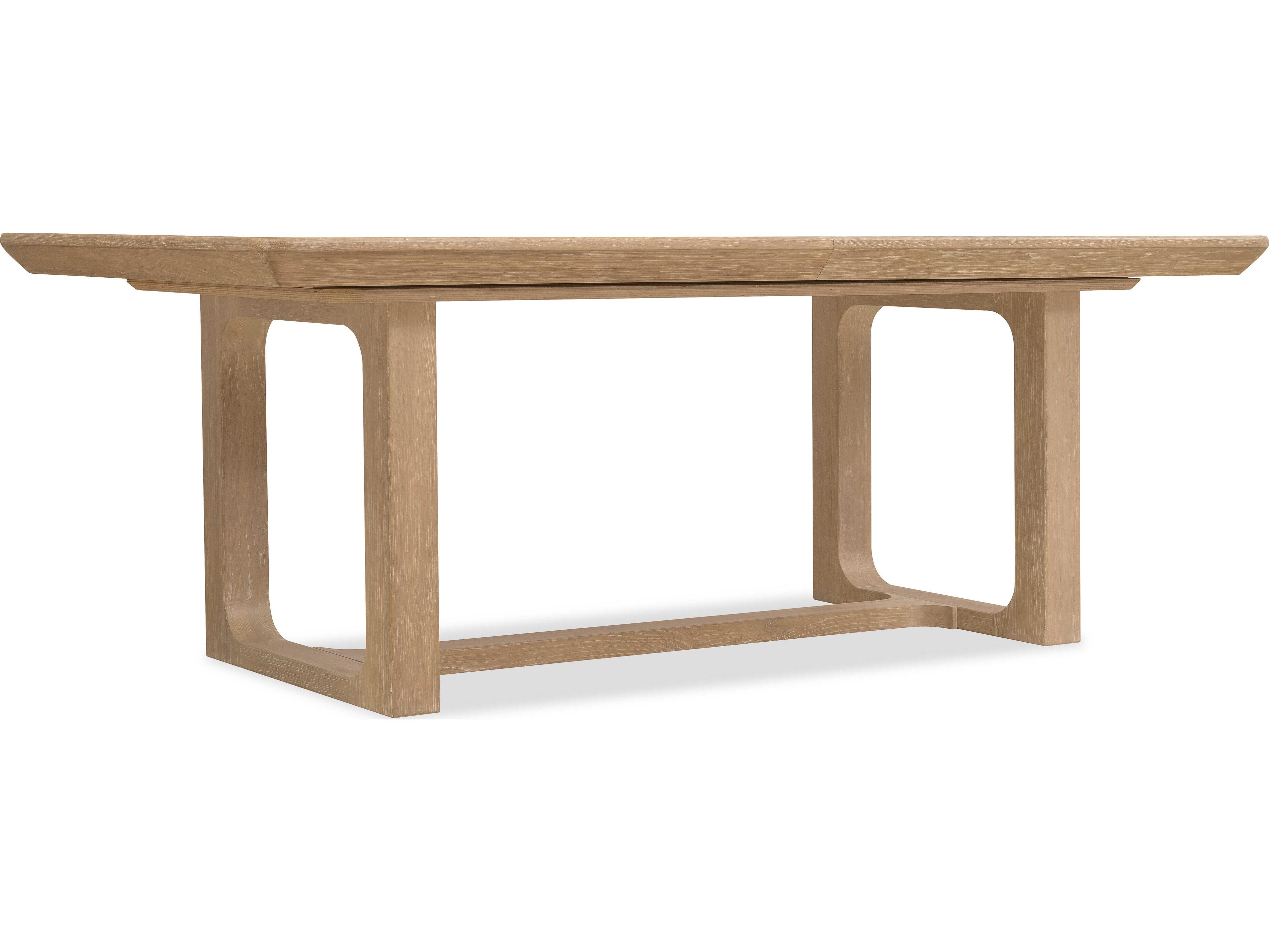 Banyon Bay Rectangular Wood Desert Oak Dining Table