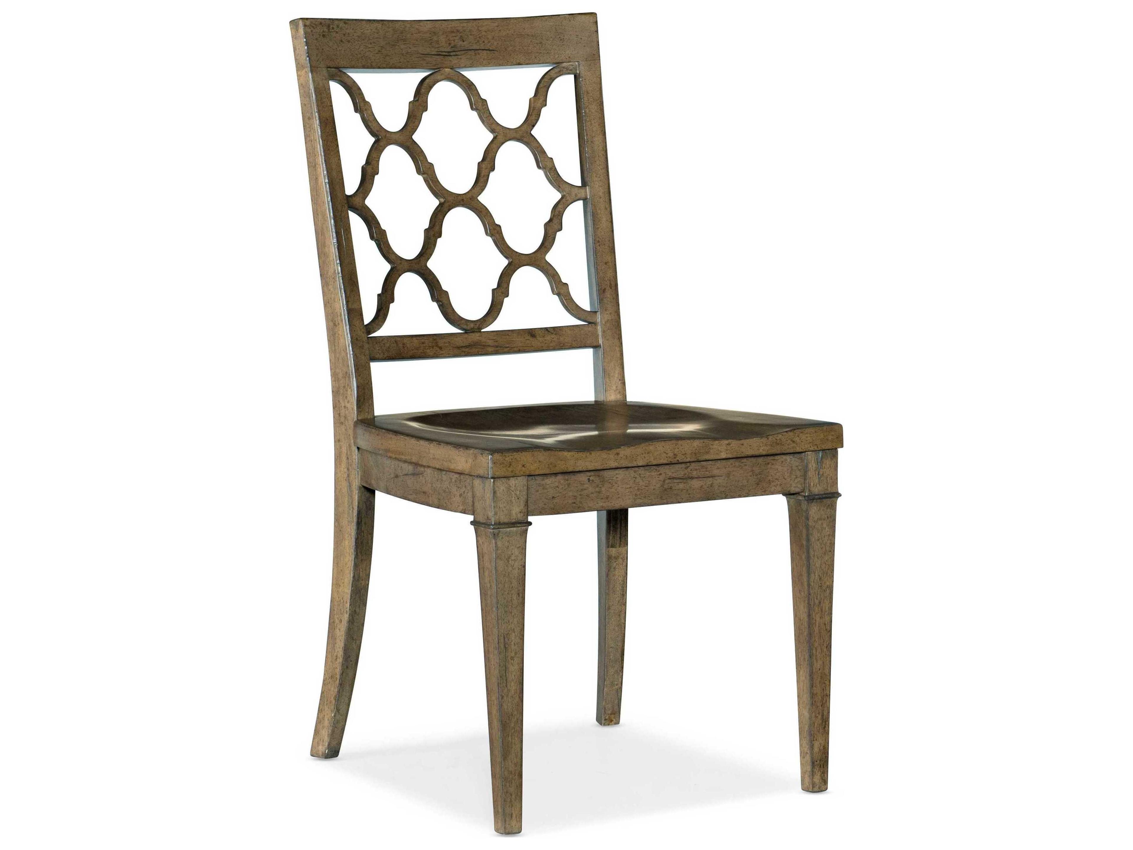 Montebello Alder Wood Brown Armless Dining Chair